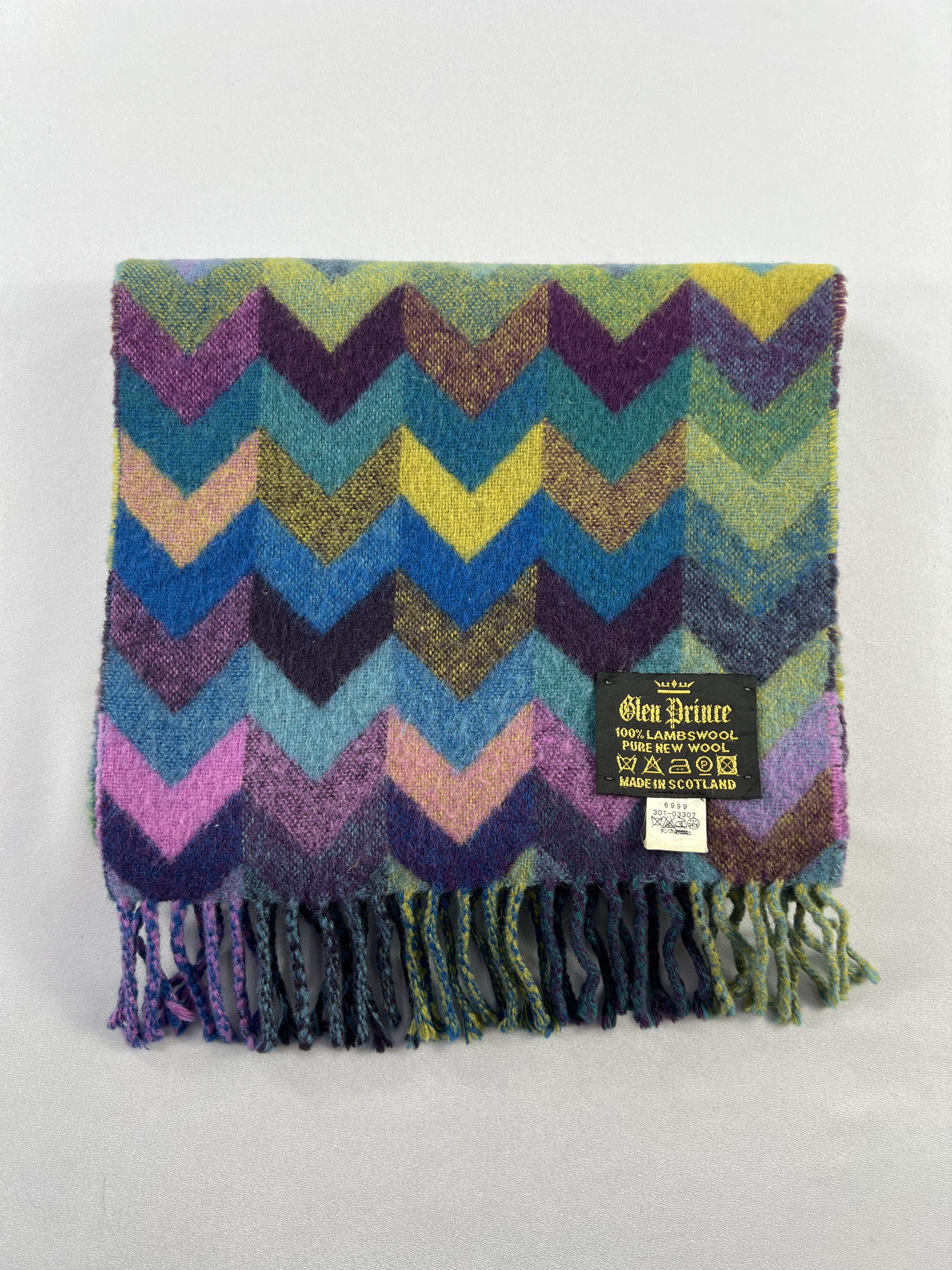 Vintage Glen Prince Scarf / Muffler / Neckwear P1059 Size ONE SIZE - 6 Thumbnail