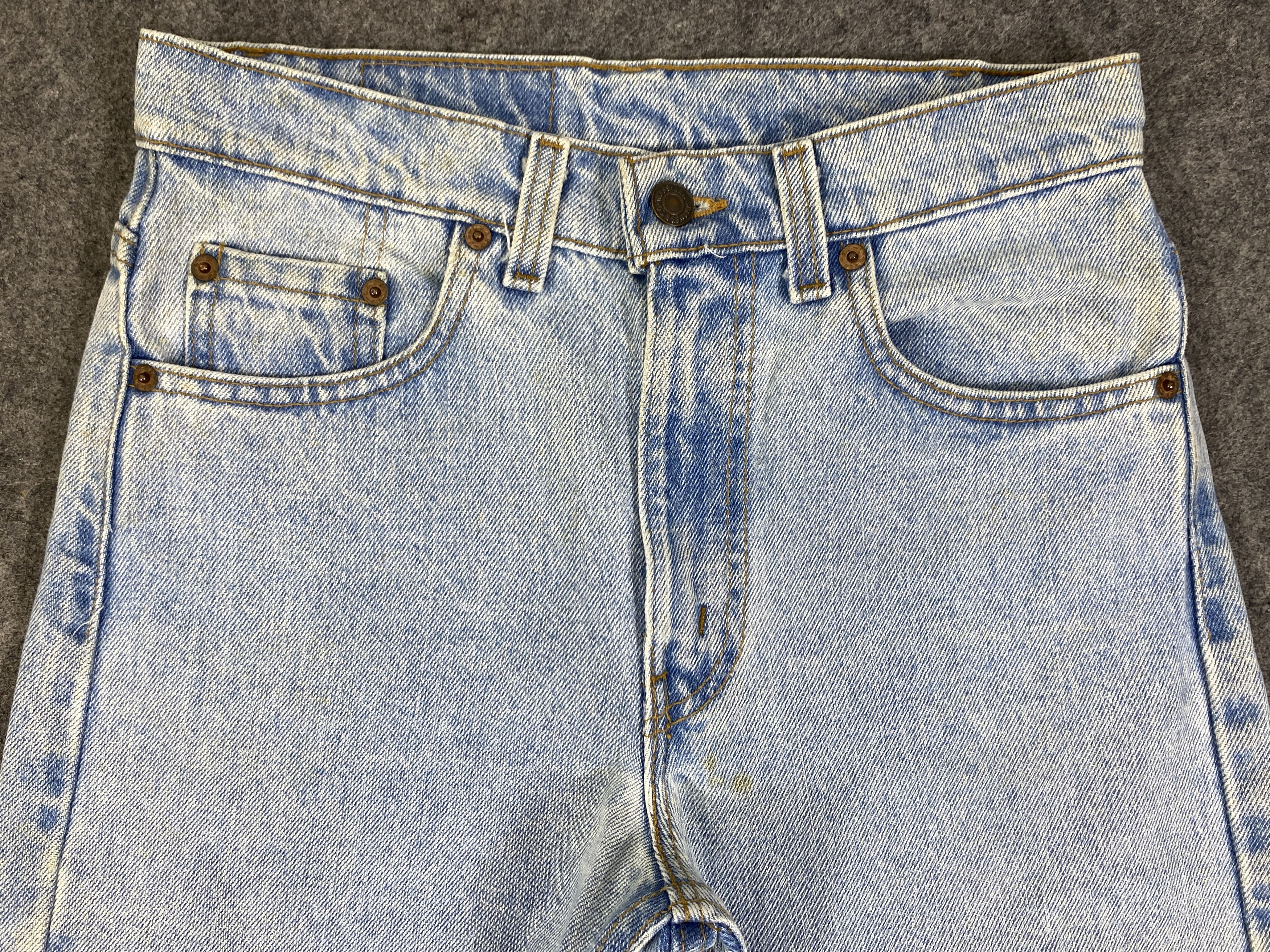 Levi's Light Blue Wash Vintage Levis 505 USA Jeans 28x29 - JN3161 Size US 28 / EU 44 - 3 Thumbnail
