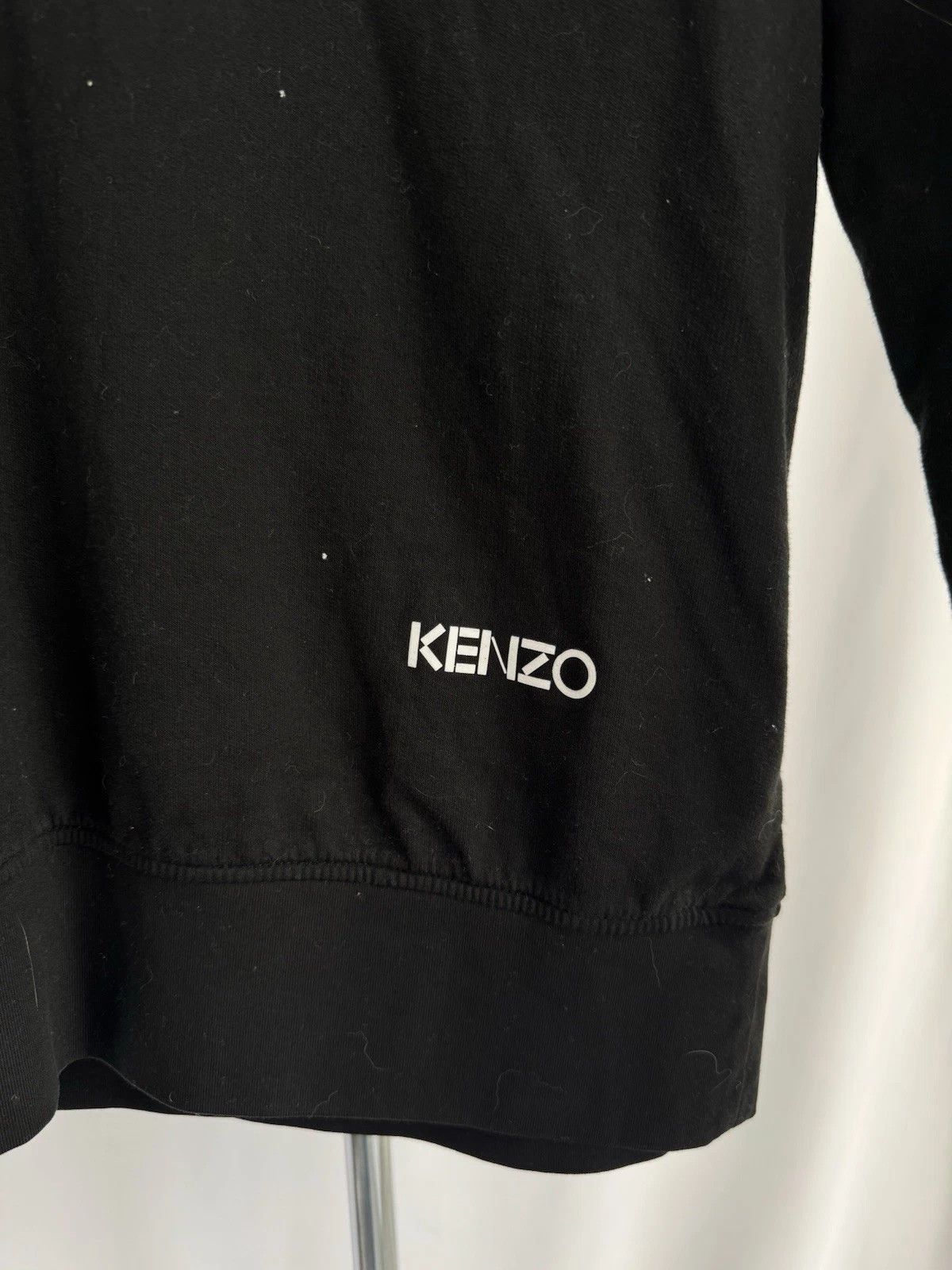 Kenzo KENZO Men's black cotton sweatshirt RARE Luxury Size:S Size US S / EU 44-46 / 1 - 3 Thumbnail