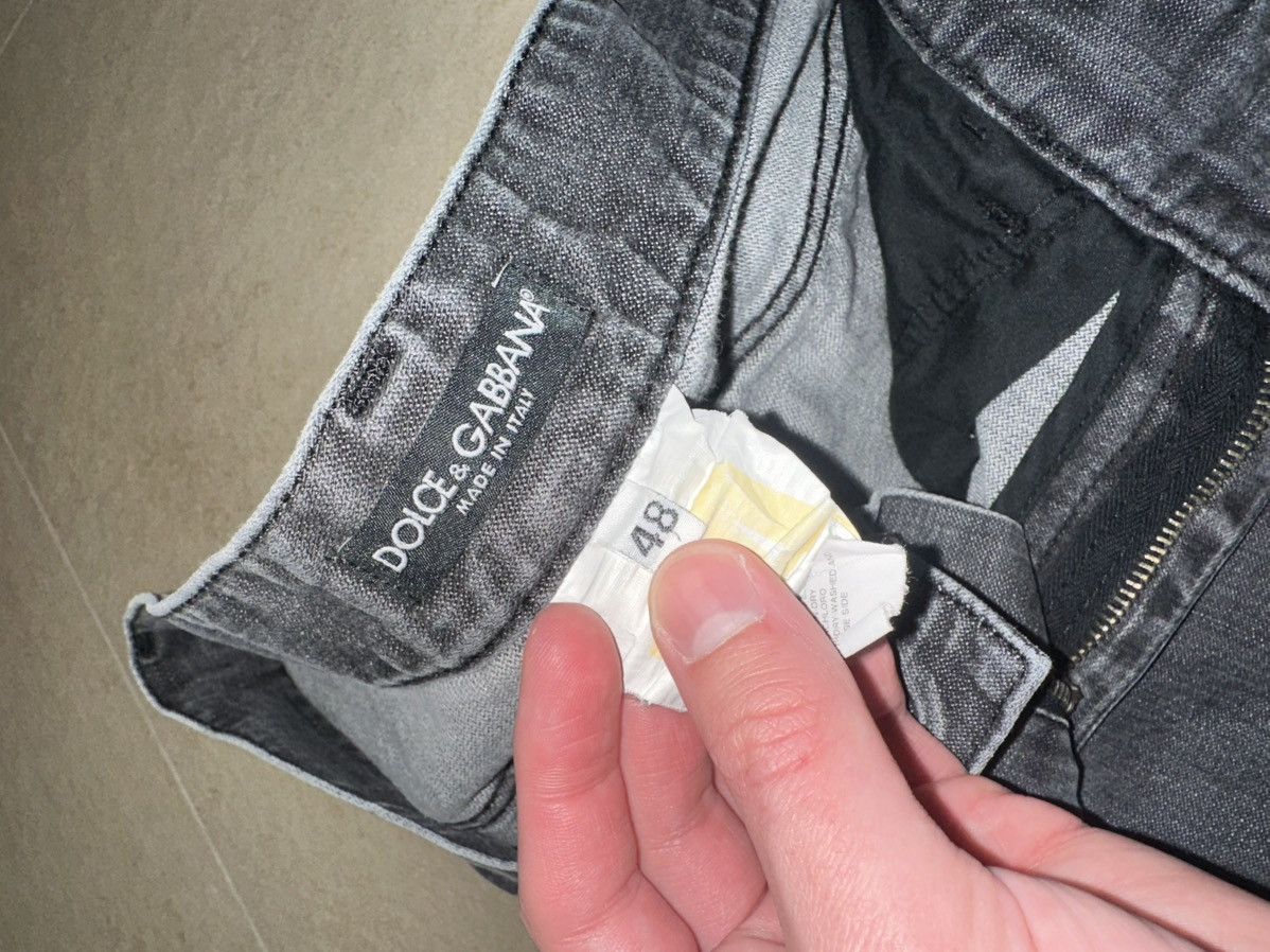 Dolce & Gabbana Dolce & Gabbana Embroidered Graphic Jeans Size US 32 / EU 48 - 5 Thumbnail