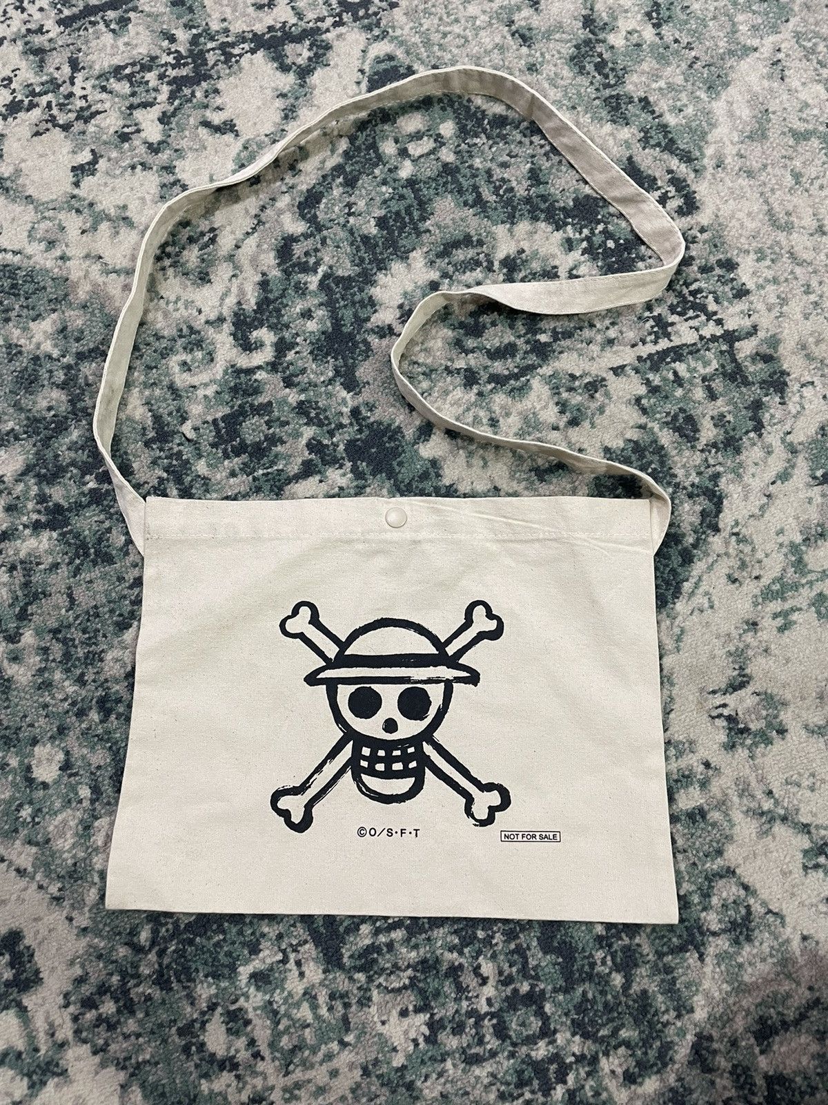 Anime One Piece Small Cotton Sling Bag / Tsuno Bag Style Size ONE SIZE - 10 Thumbnail
