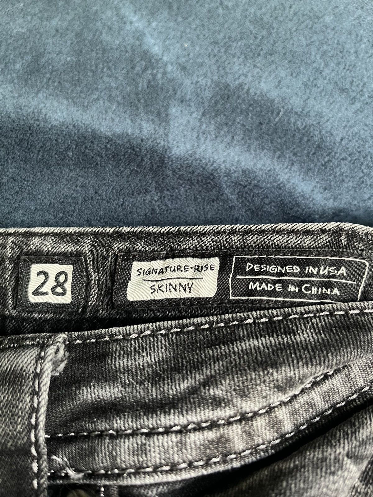 Miss Me × Vintage Y2K Miss Me Avant Garde Skinny Jeans Size 28" / US 6 / IT 42 - 6 Thumbnail