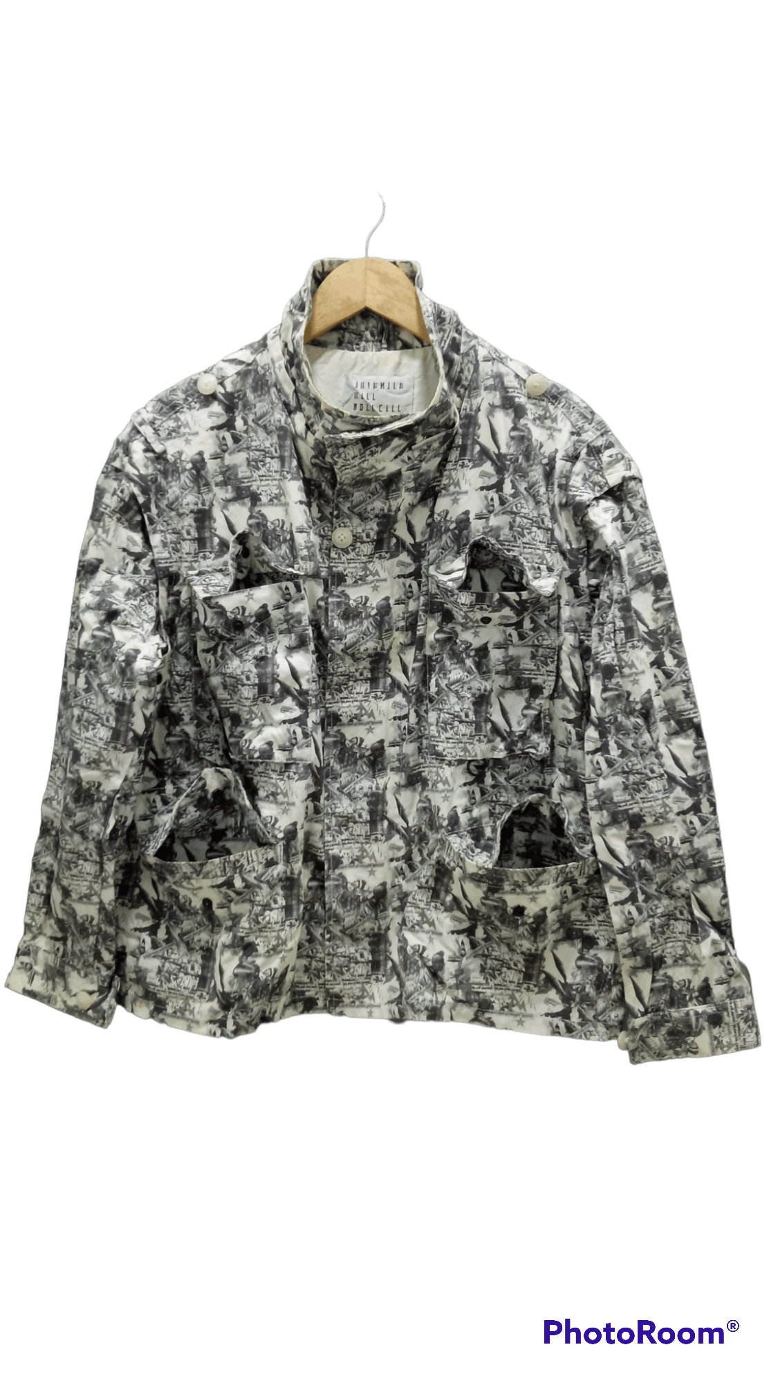 Japanese Brand × Vintage 🔥🔥Juvenile Hall Roll Call Full Print Jacket Size US L / EU 52-54 / 3 - 13 Thumbnail