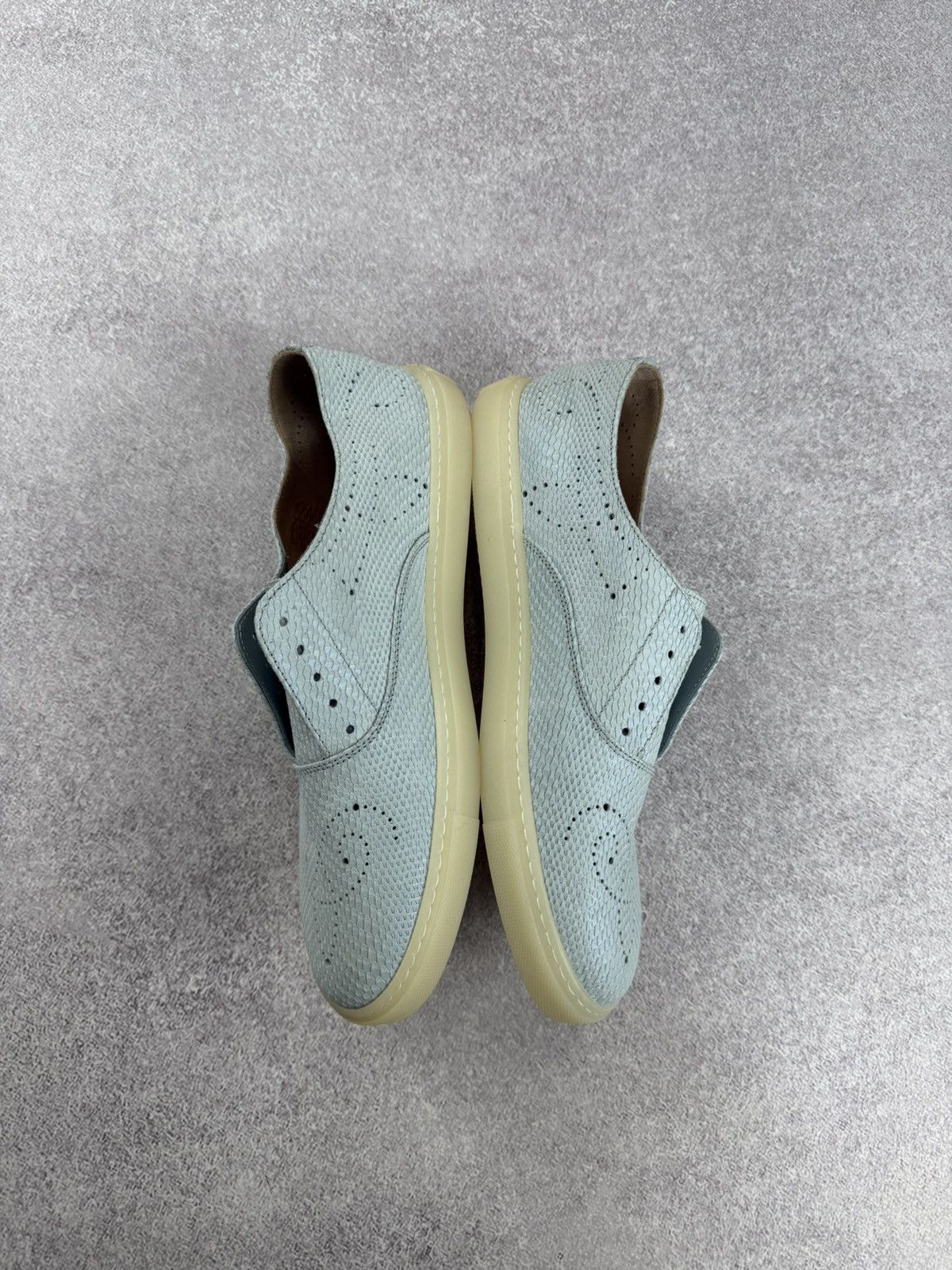 Fratelli Rossetti Frattelli Rossetti One Women’s Light Blue Leather Slip On Size US 9 / IT 39 - 6 Thumbnail