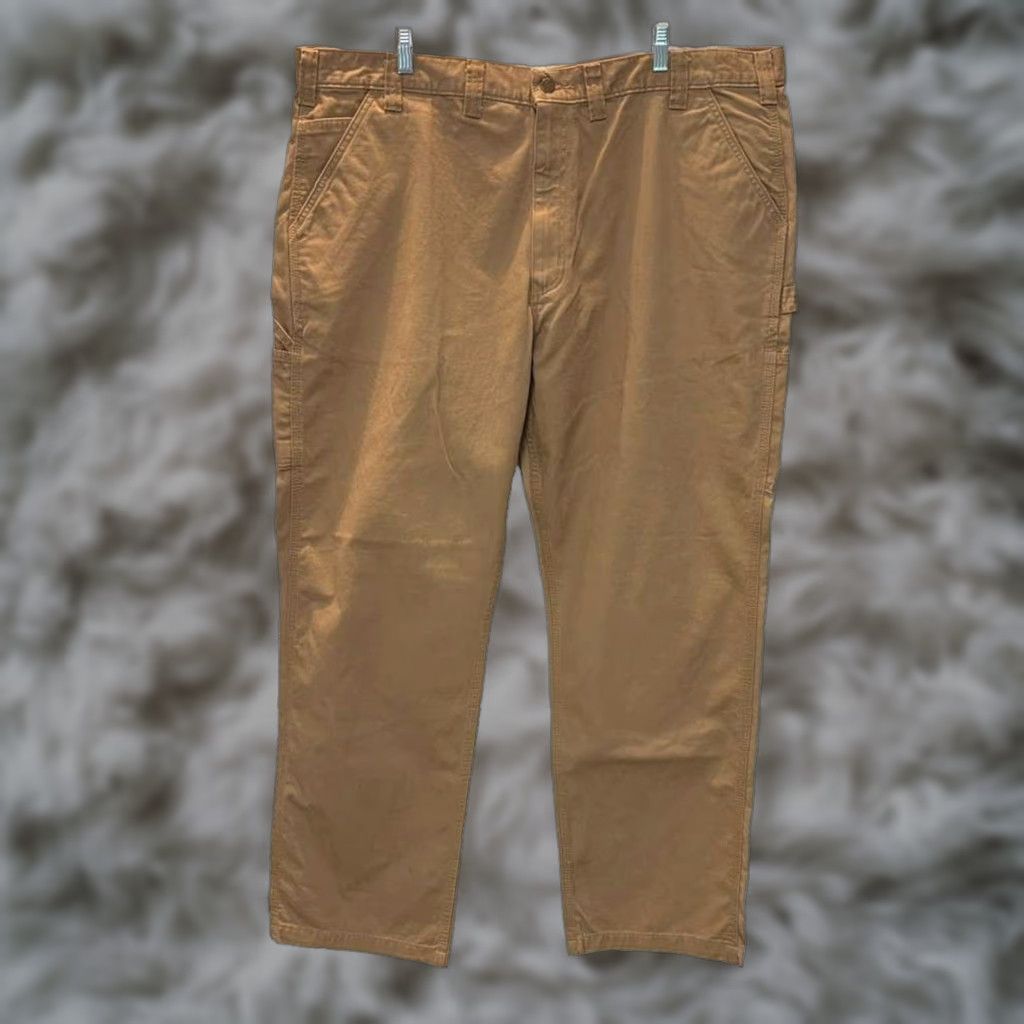 Carhartt Carhartt Pants Mens 44x32 Brown Relaxed Fit Twill Utility Carpenter 5-Pocket Design NWT Size US 44 / EU 60 - 1 Thumbnail