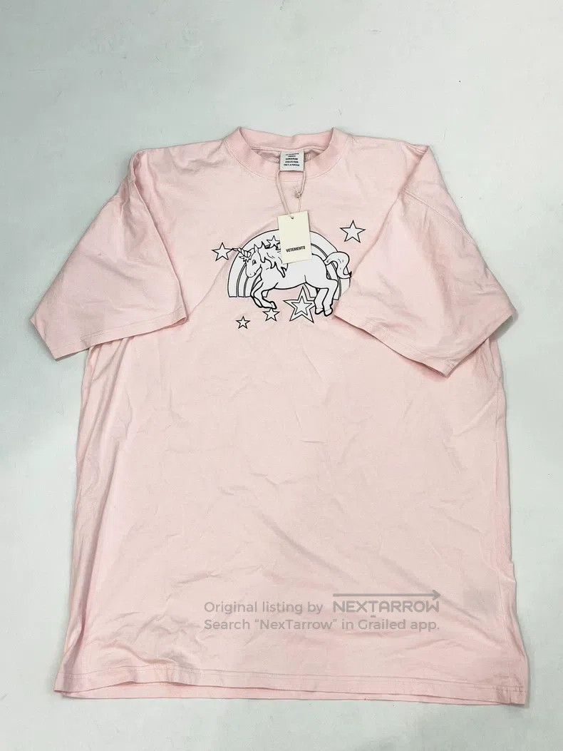 Vetements Vetements Ultra Classic Pink Pony T-Shirt Size US L / EU 52-54 / 3 - 1 Thumbnail