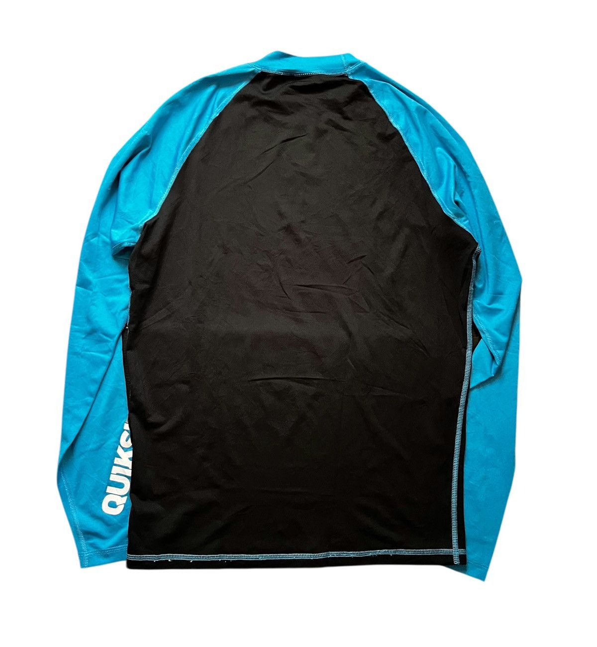 Vintage 🔥HOT DROPS🔥 Quiksilver Swim Shirt Turquoise Black Stretchy Size US M / EU 48-50 / 2 - 2 Thumbnail