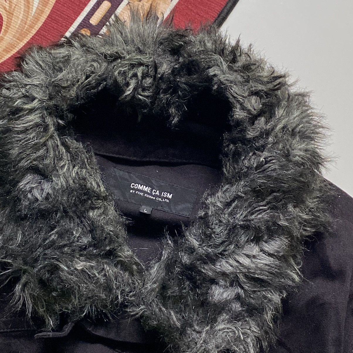 Japanese Brand RARE ❤️‍🔥 Comme Ca Ism fur collar Jacket Size US L / EU 52-54 / 3 - 4 Thumbnail