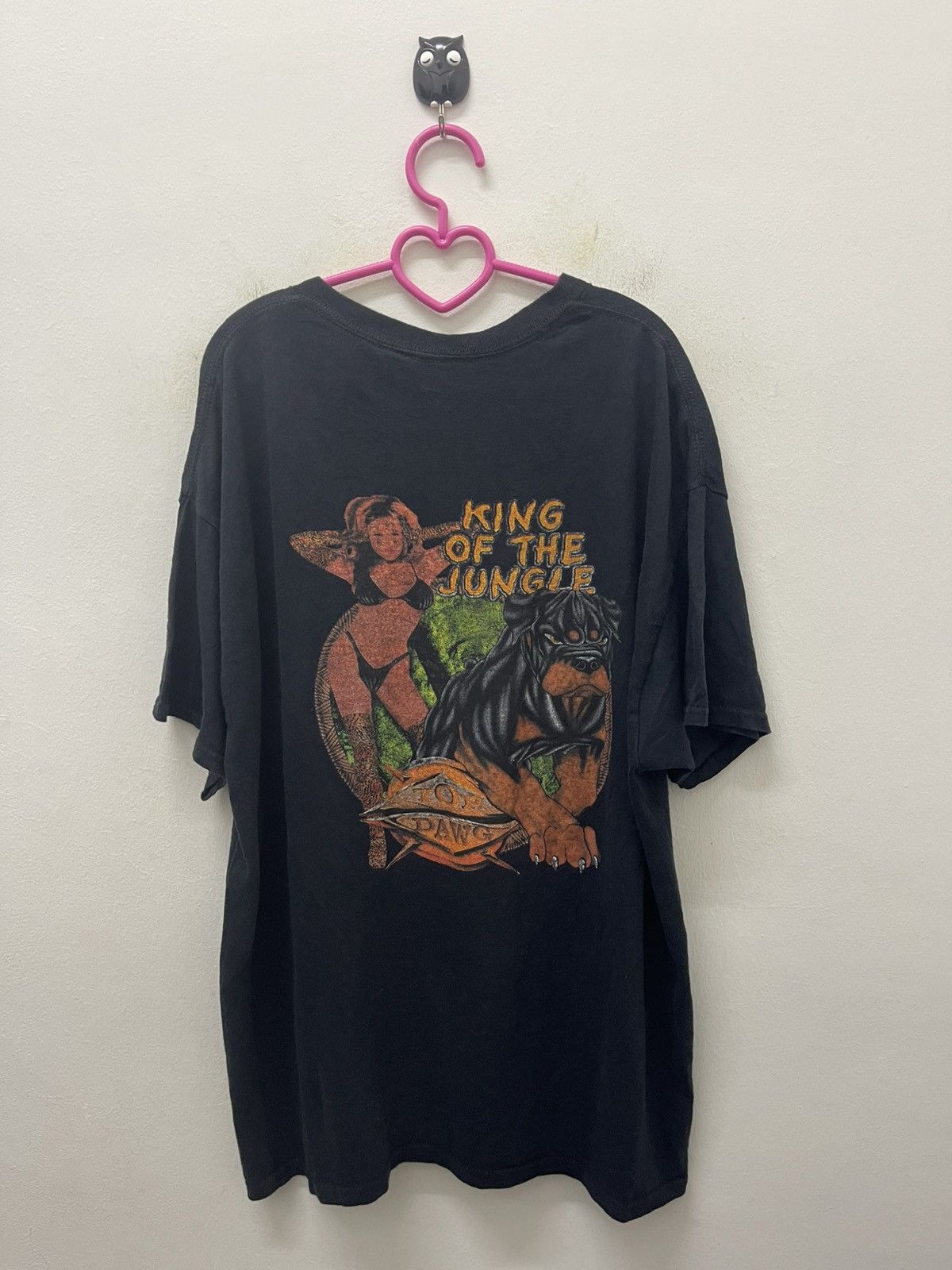 Top Dawg Entertainment Rare TOP DAWG King Of The Jungle Graphic Tee Size US XL / EU 56 / 4 - 1 Thumbnail