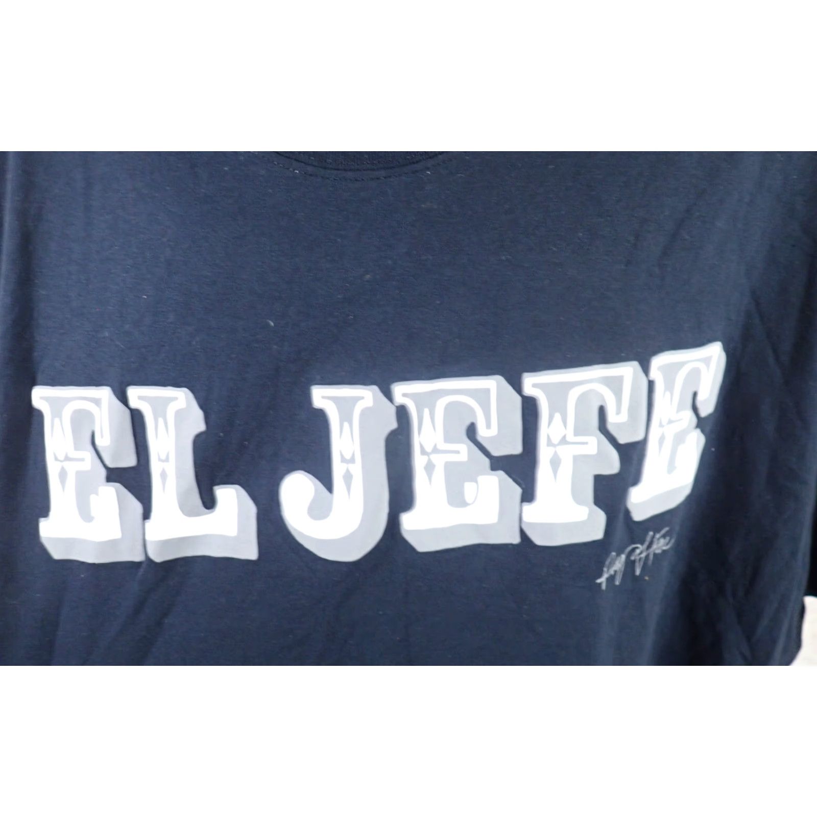 Ring Of Fire VINTAGE Ring Of Fire Men's T-Shirt 4XL Black Retro 90s Graphic Boss EL JEFE Cotton Short Sleeve Mens Size US XXL / EU 58 / 5 - 2 Thumbnail
