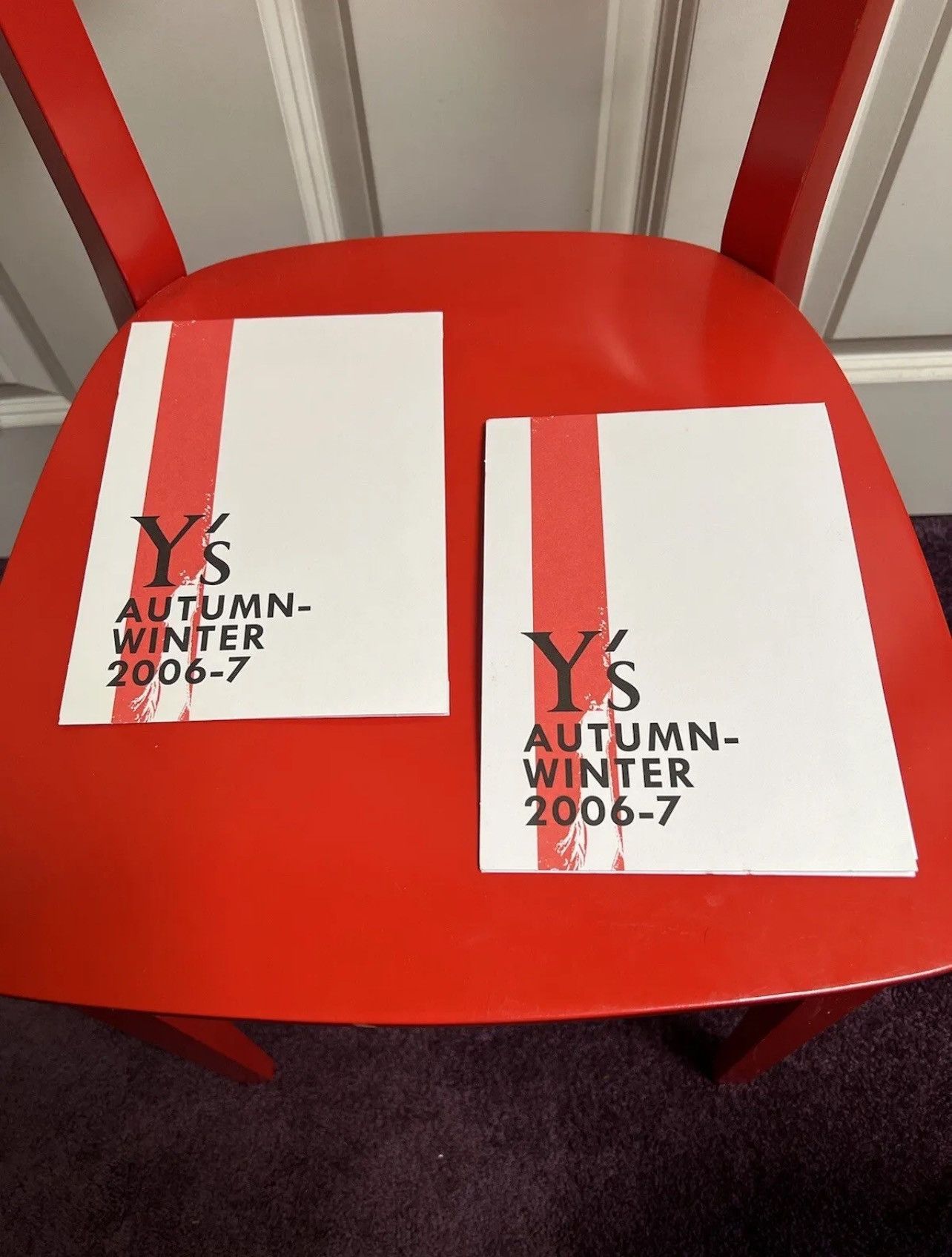Y's × Y's for Men × Yohji Yamamoto YOHJI YAMAMOTO POUR HOMME 18 Collection Cards/Lookbook F/W23 Size ONE SIZE - 5 Thumbnail