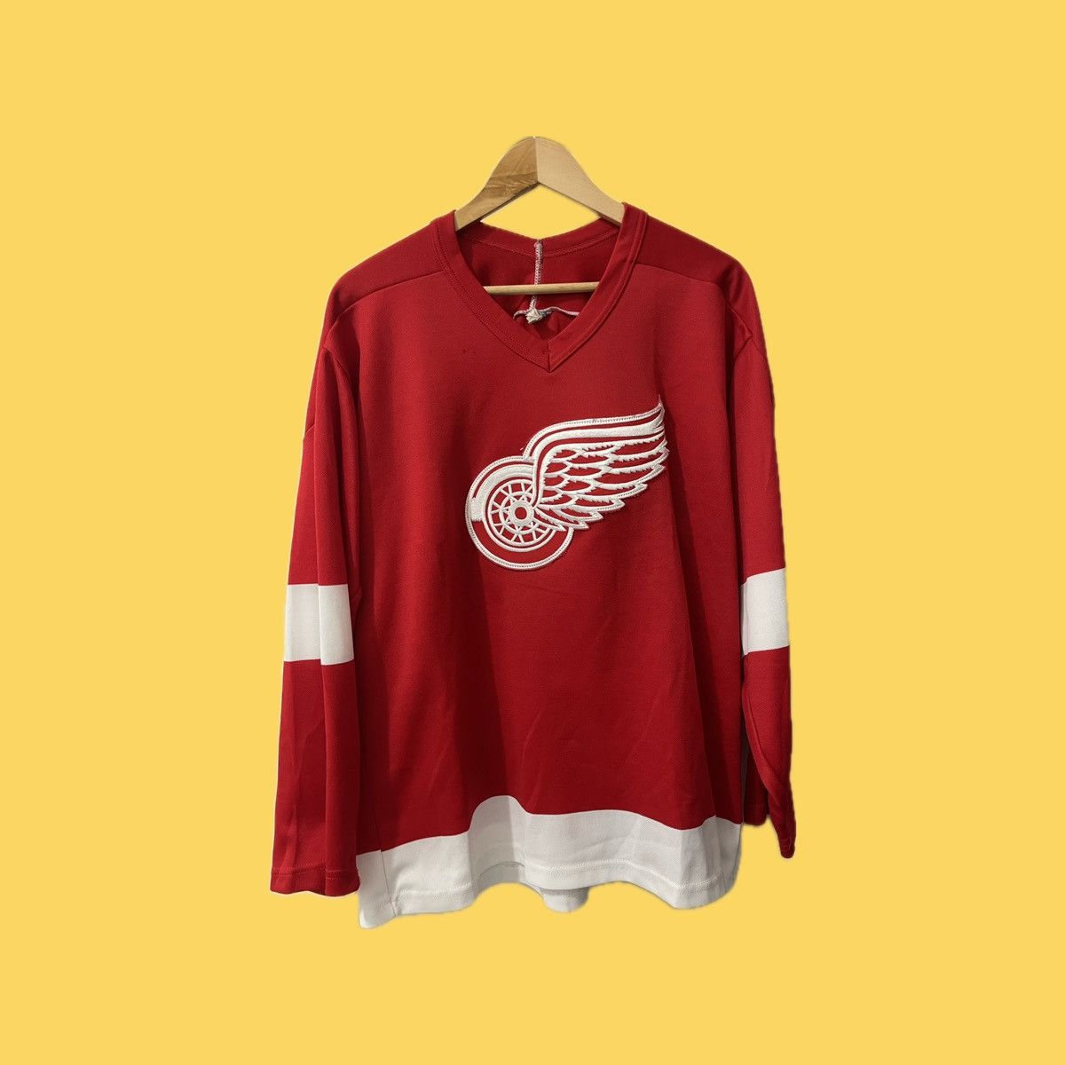 Ccm × Vintage Vintage Detroit Red Wings CCM Maska Jersey (112) Size US L / EU 52-54 / 3 - 1 Thumbnail