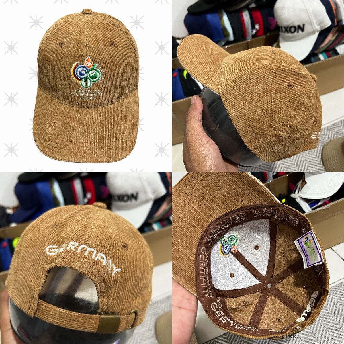 Other 2006 Germany 🇩🇪 World Cup Corduroy Size ONE SIZE - 2 Thumbnail