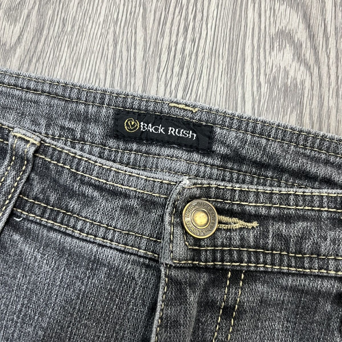 Japanese Brand Back Rush - Flared Denim Stretch ifsix Lgb Style Size US 26 / EU 42 - 10 Thumbnail