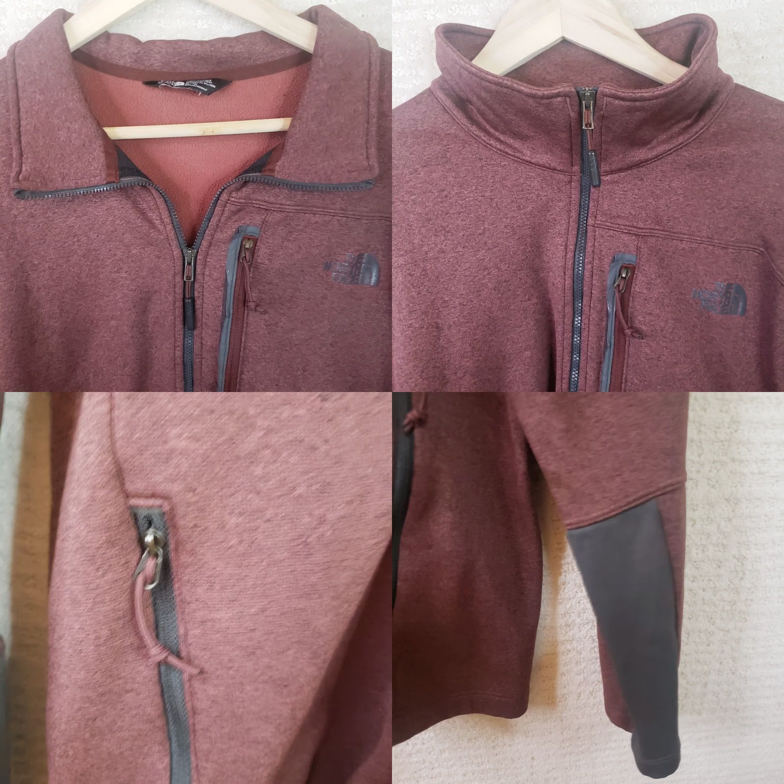 The North Face The North Face Jacket Mens XL Brown Men Full Zip Polyester With Fleece Interior Size US XL / EU 56 / 4 - 8 Thumbnail