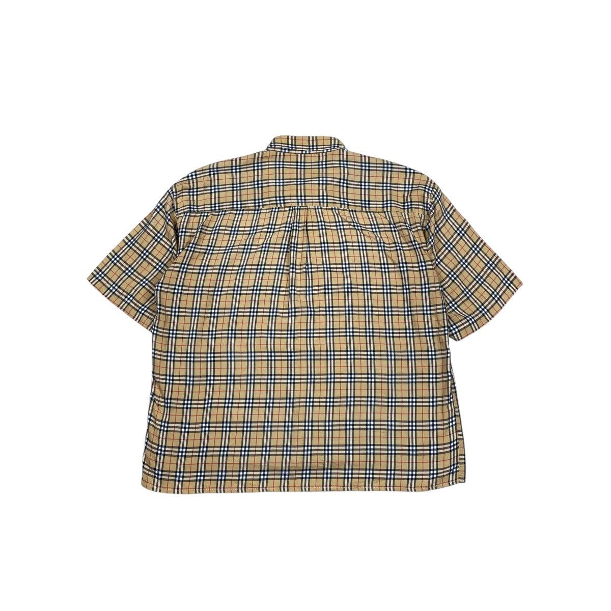 Burberry Burberry Nova Check Shorts Sleeve Shirts Size US XL / EU 56 / 4 - 2 Thumbnail