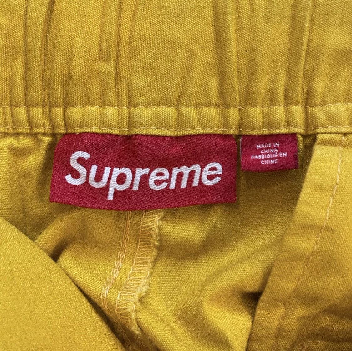 Supreme Supreme yellow cargo pants Size US 29 - 5 Thumbnail