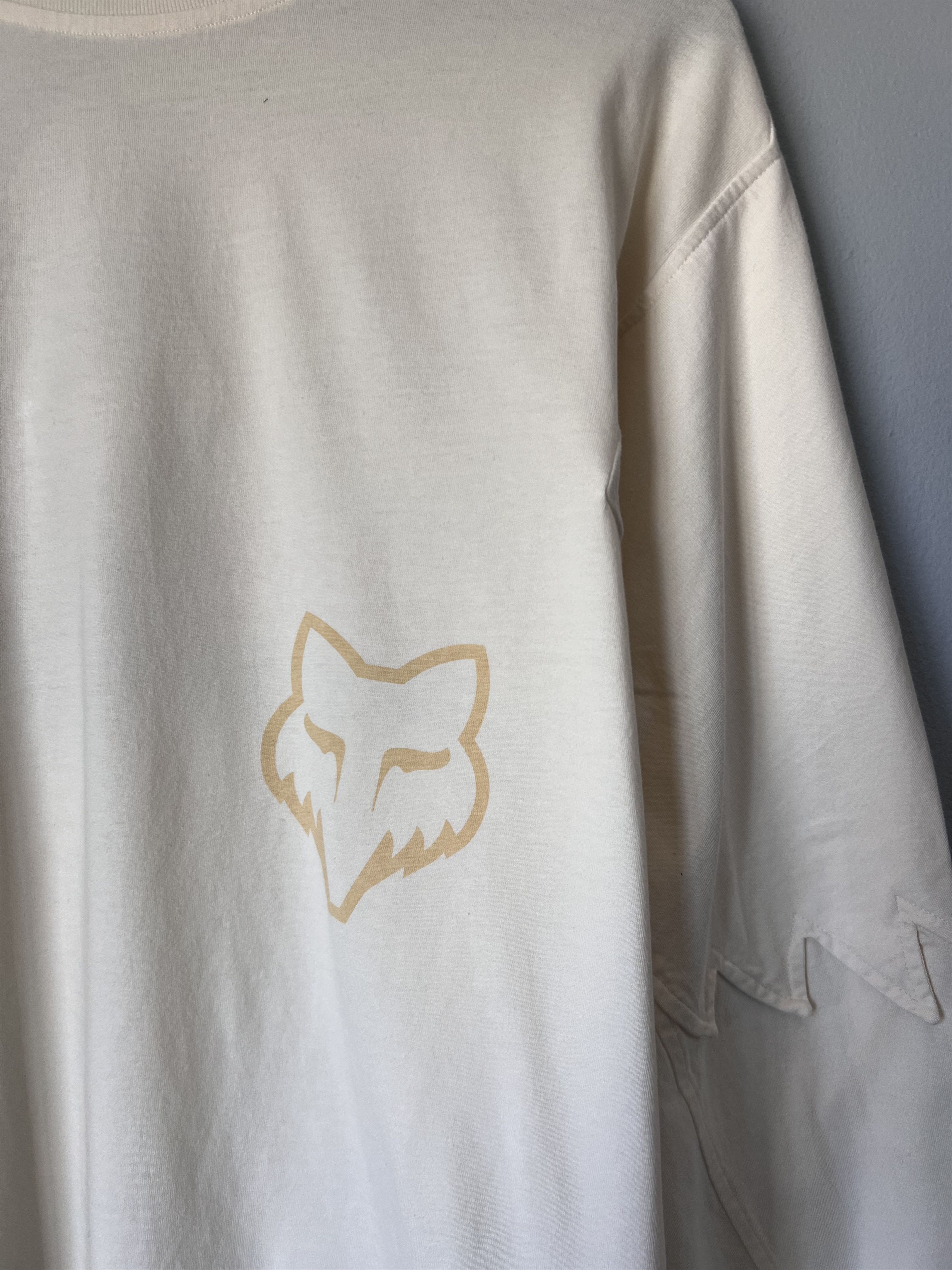 Fox Racing × Kiko Kostadinov Kiko Kostadinov Fox Racing Long Sleeve Tee in White Size US L / EU 52-54 / 3 - 4 Thumbnail