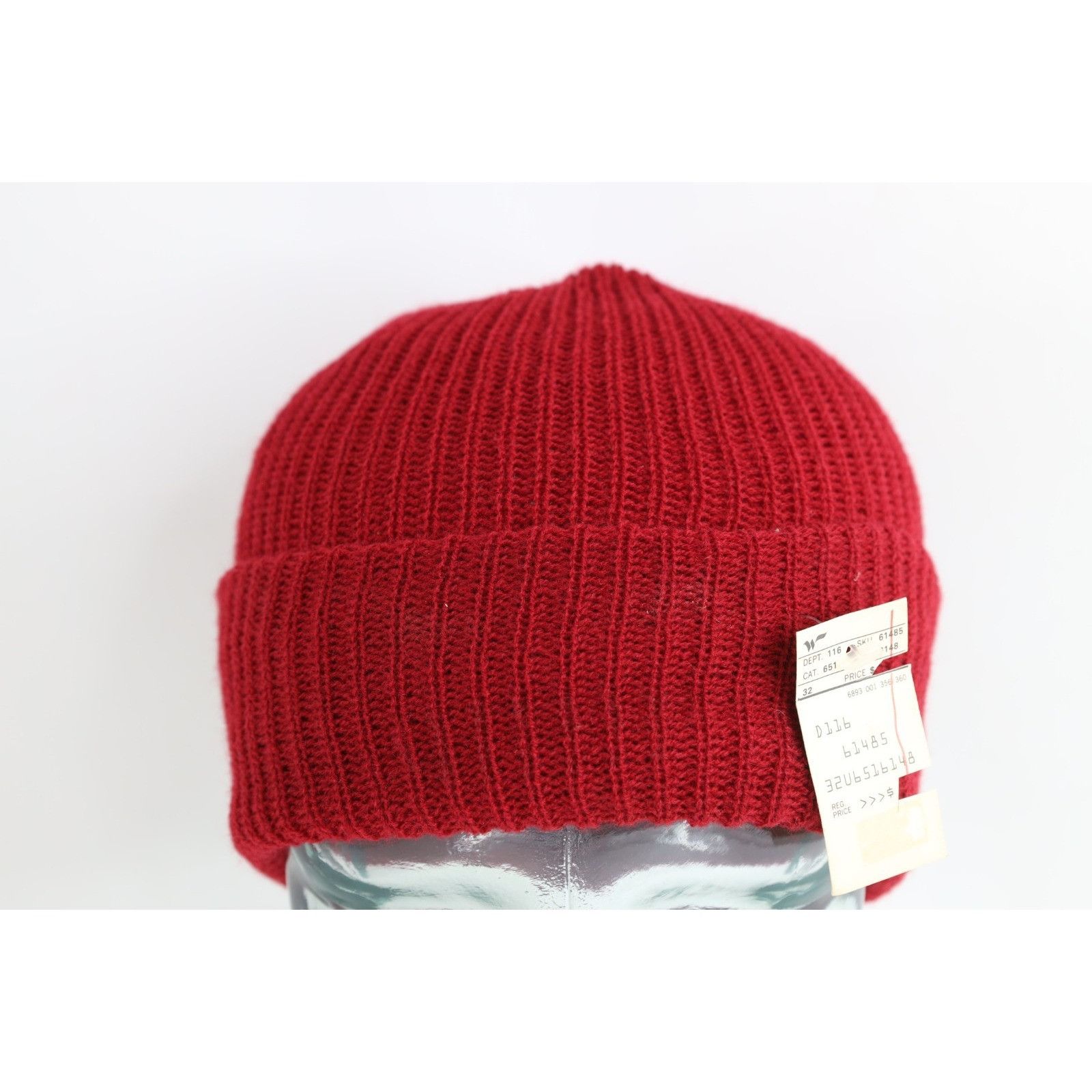 Vintage NOS Vintage 70s Streetwear Chunky Ribbed Knit Winter Beanie Size ONE SIZE - 1 Thumbnail
