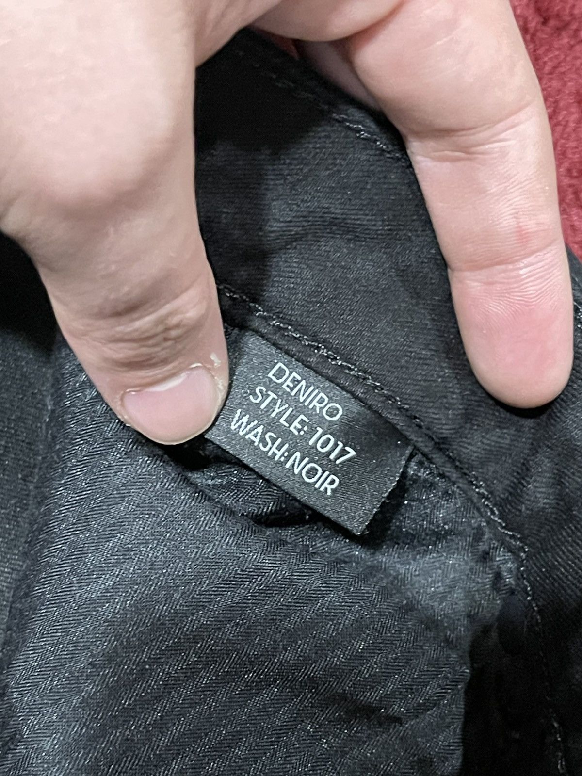 MONFRERE Black Noir Monfrere Dinero Jeans Size US 32 / EU 48 - 9 Thumbnail