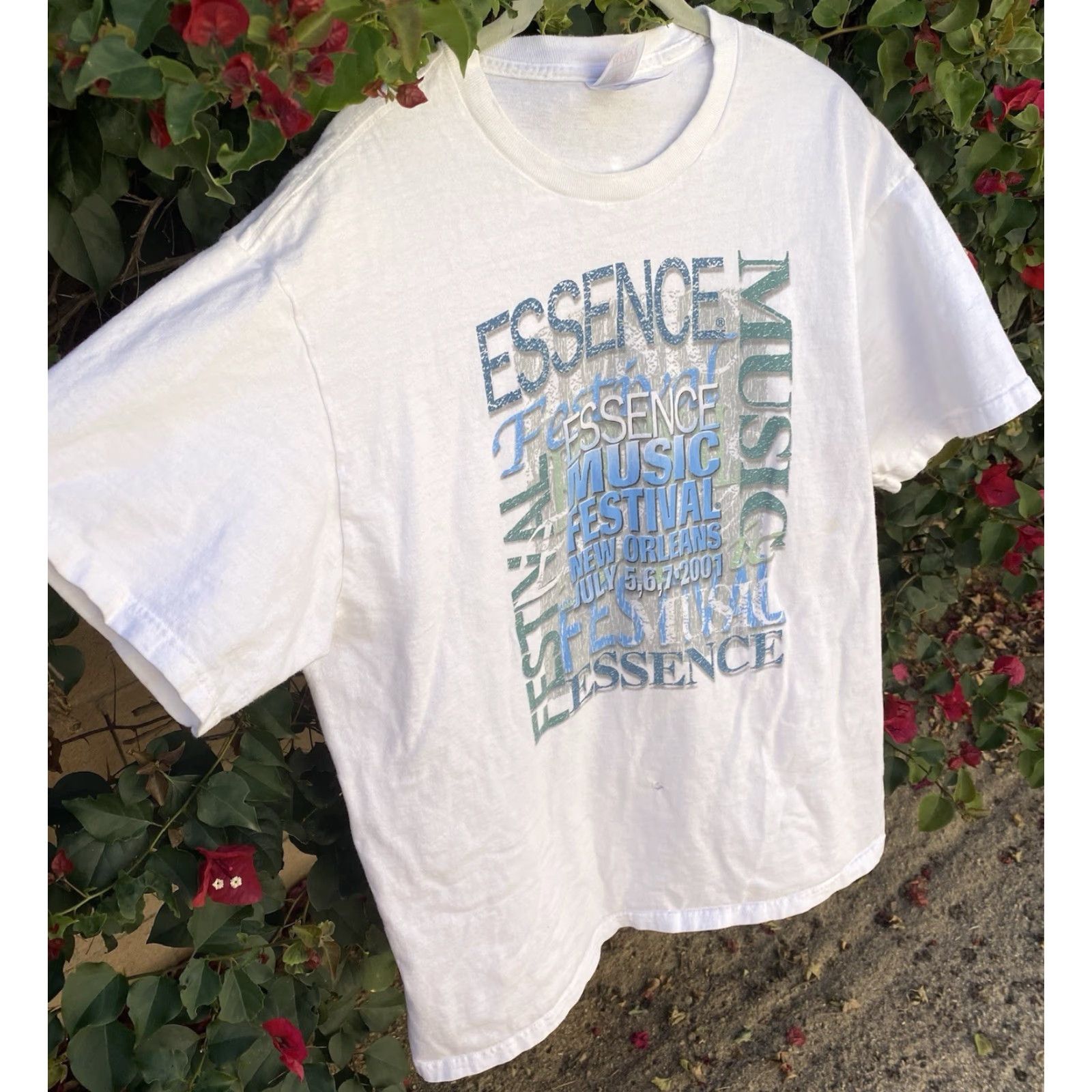 Fruit Of The Loom VINTAGE Essence Music Festival T-Shirt New Orleans Erykah Badu Destiny’s Child XS? XL Size US XL / EU 56 / 4 - 4 Thumbnail