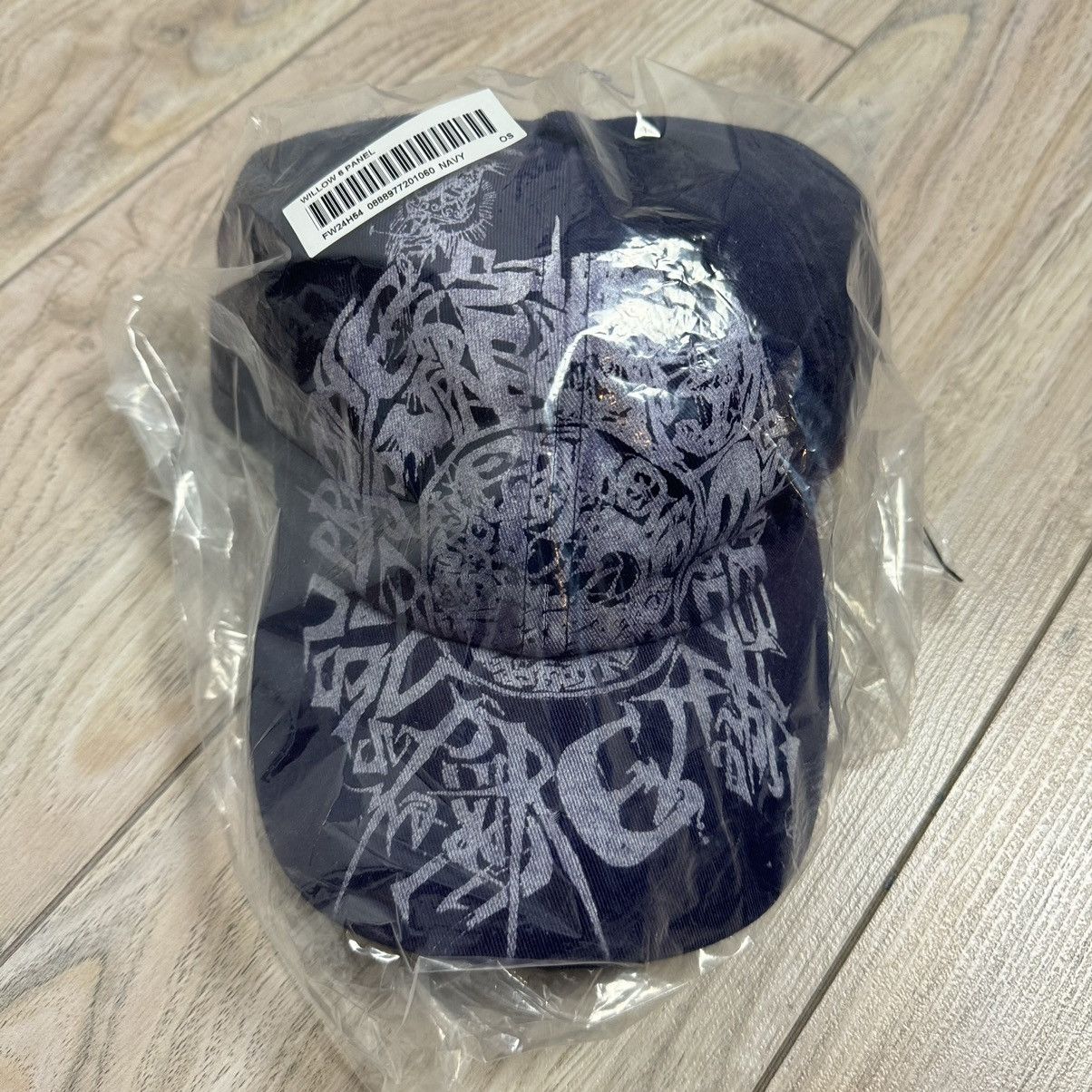 Supreme Supreme Liberty Willow 6-Panel Navy Hat FW24 Size ONE SIZE - 3 Thumbnail