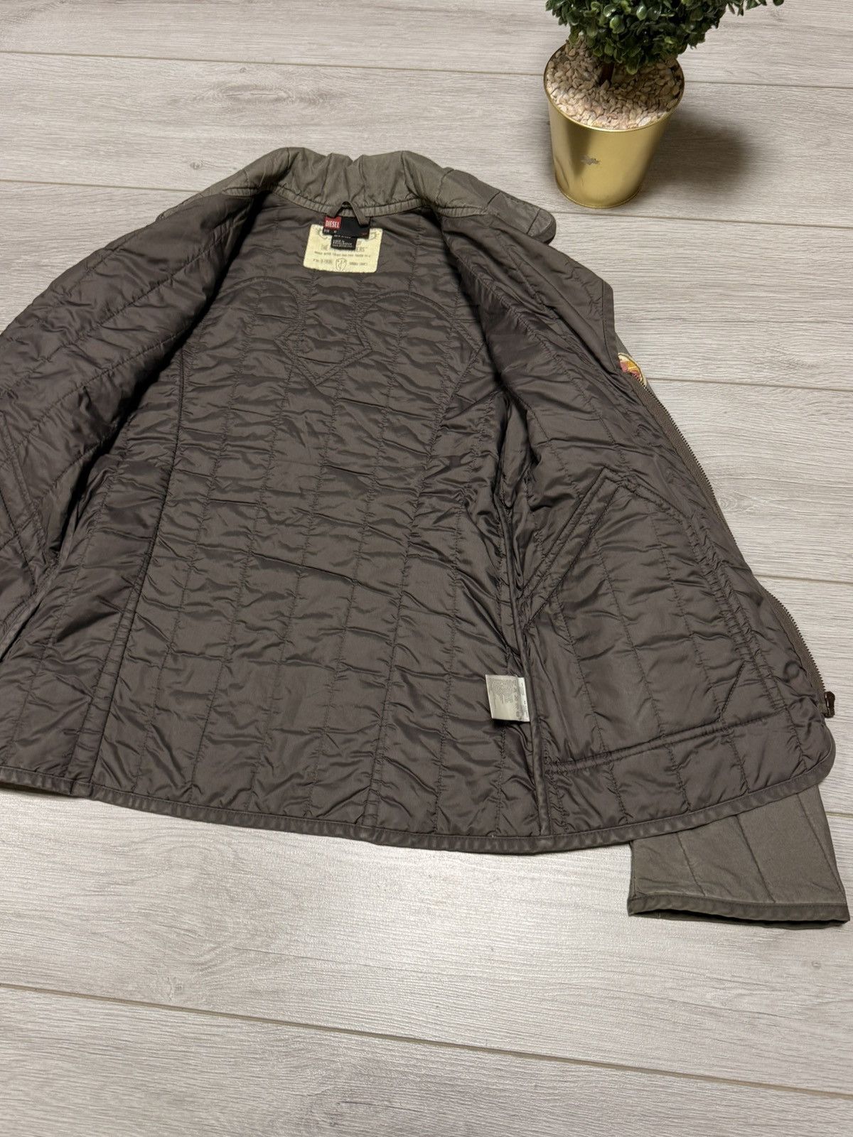 Diesel Diesel padded quilted jacket zip Size M / US 6-8 / IT 42-44 - 8 Thumbnail