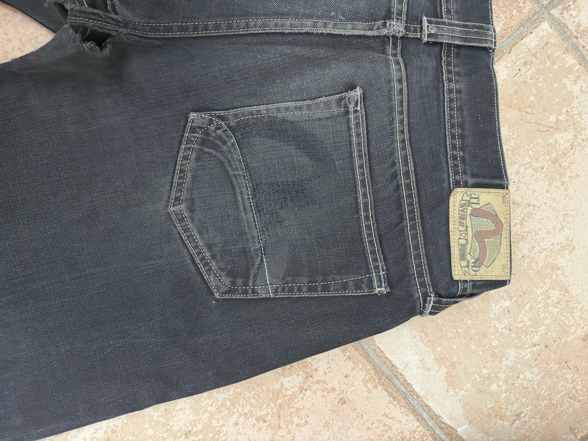 Evisu × Puma Evisu x Puma Y2k jeans full black Size US 36 / EU 52 - 3 Thumbnail