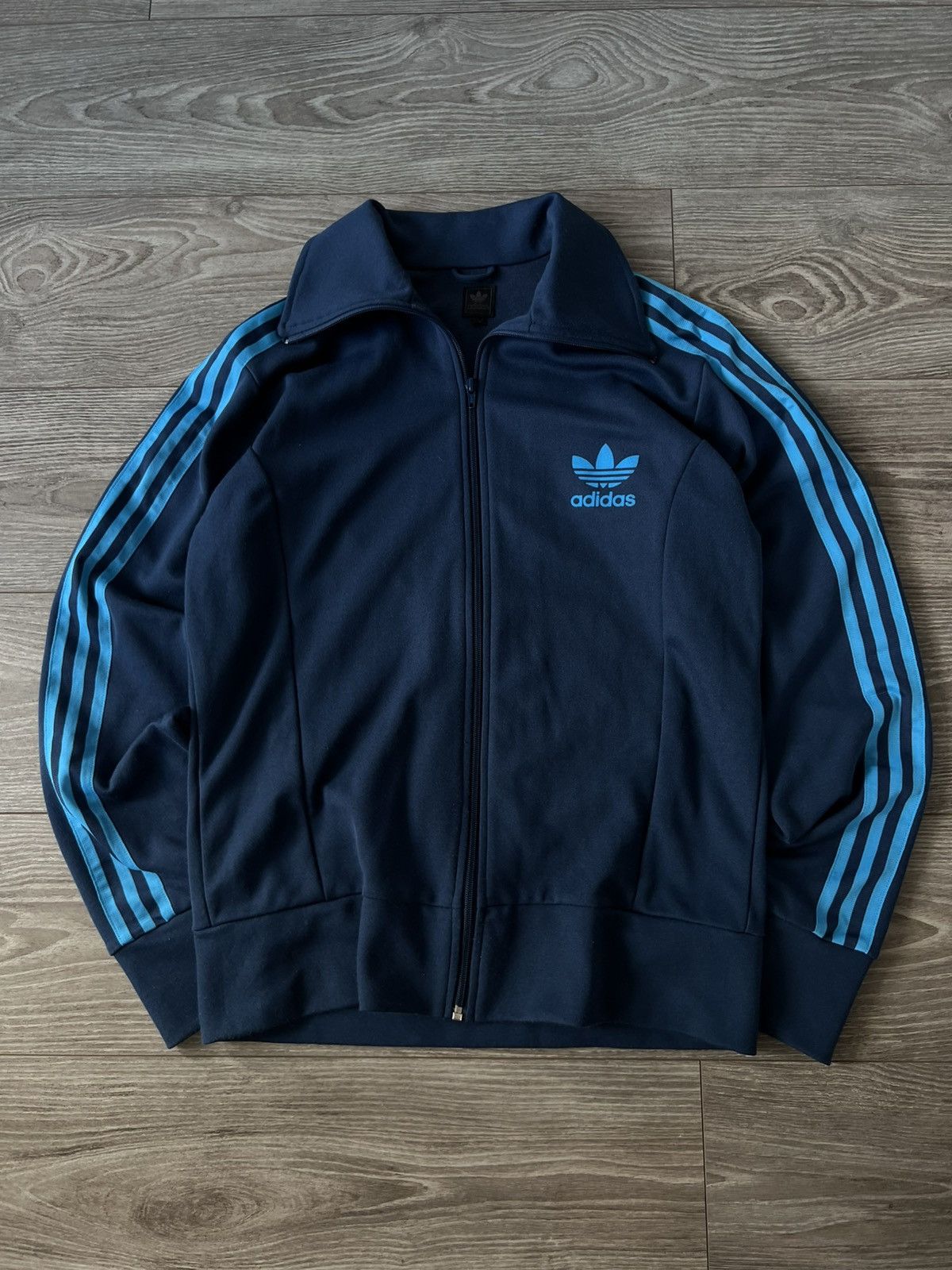 Adidas Vintage Adidas 2004 Football Blockcore Olympic Zip Jacket Size US L / EU 52-54 / 3 - 4 Thumbnail