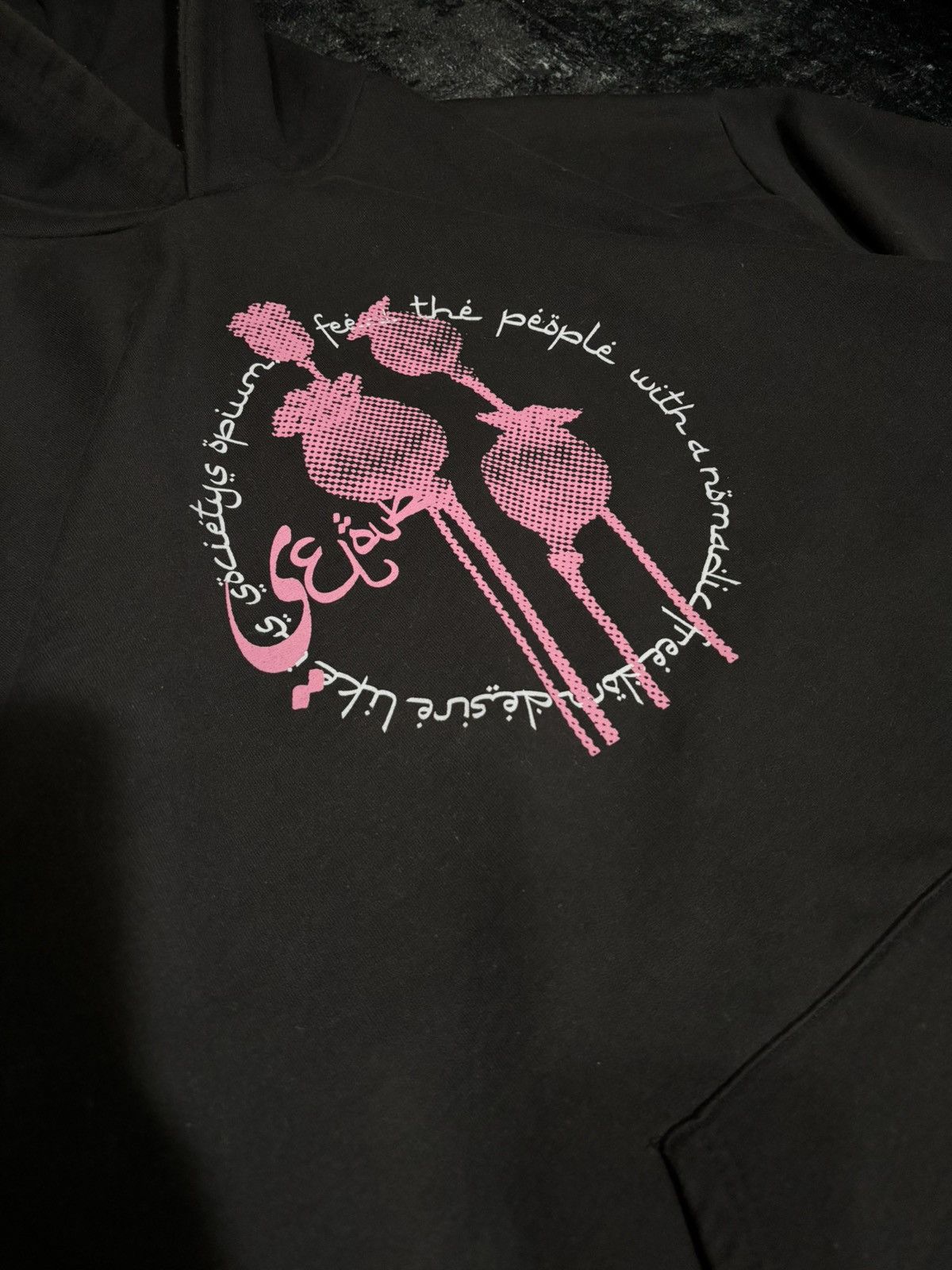 Designer × Velour Velour scars opium hoodie Size US L / EU 52-54 / 3 - 6 Thumbnail