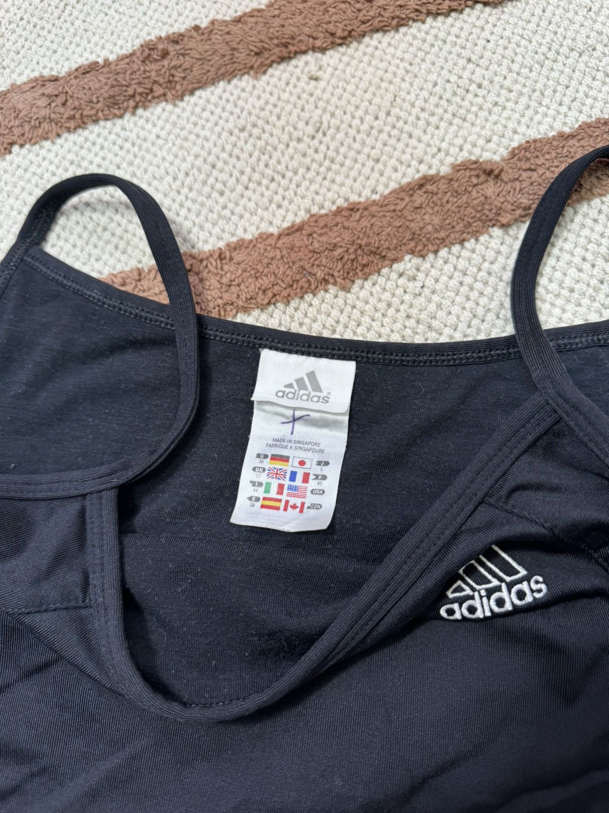 Adidas 1990s ADIDAS VINTAGE TANK TOP Size L / US 10 / IT 46 - 4 Thumbnail