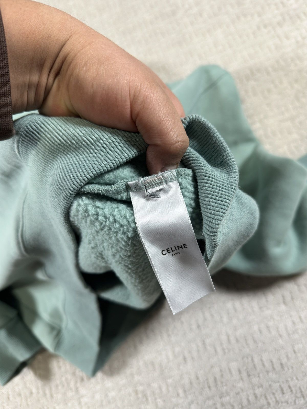 Celine Celine Paris Spellout Crewneck Size L / US 10 / IT 46 - 7 Thumbnail