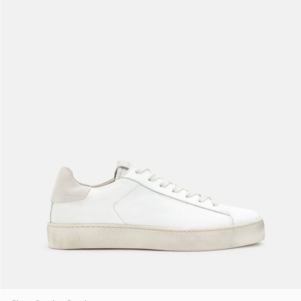 Allsaints All Saints Shana Sneaker in White, EU Size: 40 Size US 10 / IT 40 - 7 Thumbnail