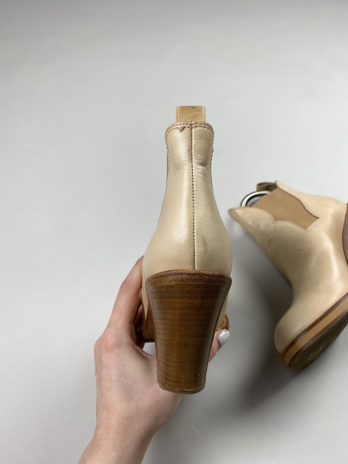 Acne Studios Acne Ladies Leather Heeled Boots Shoes Size 37 Size US 7 / IT 37 - 15 Thumbnail