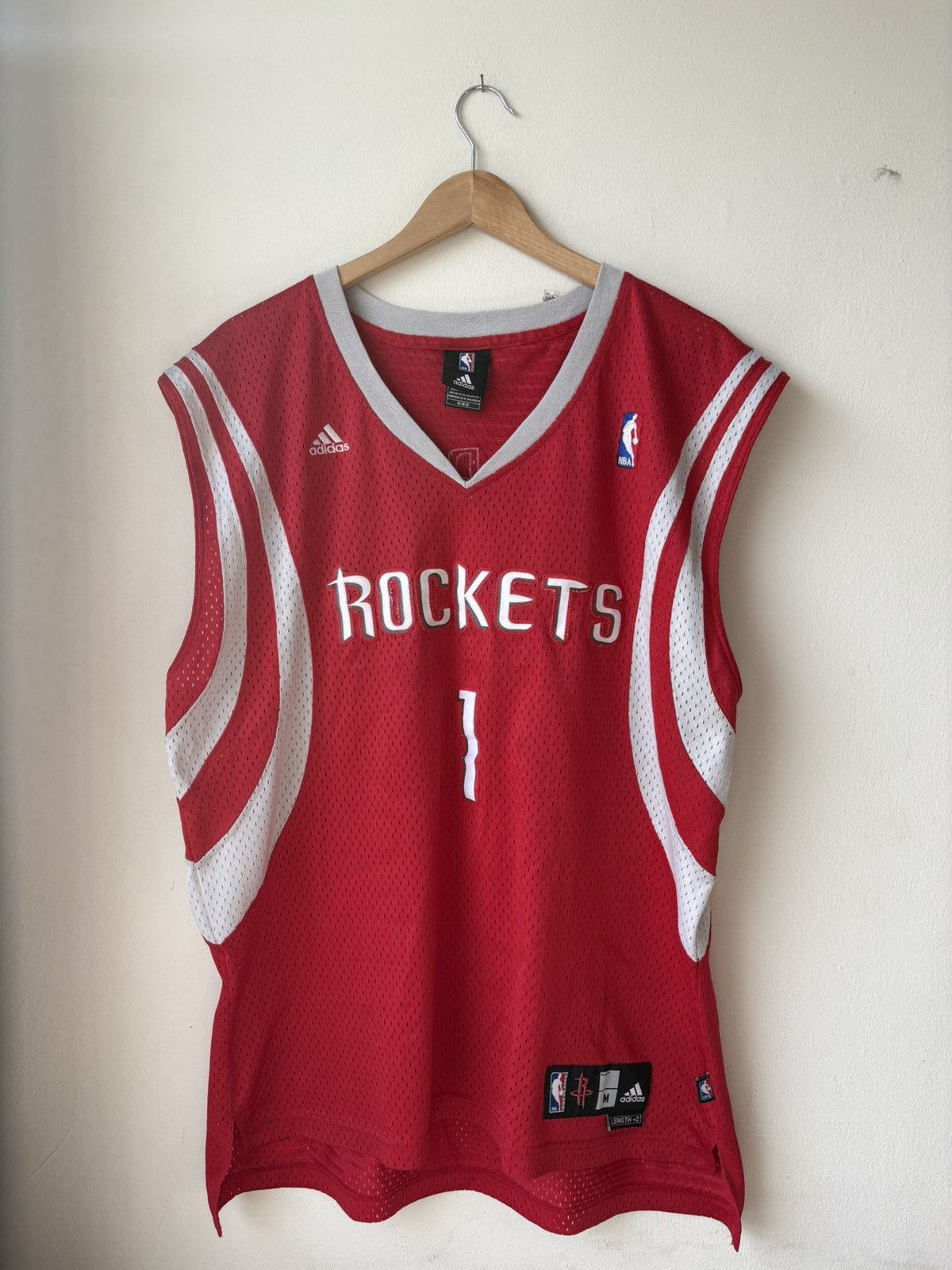 NBA Reebok Houston Rockets Tracy McGrady NBA Jersey Size US M / EU 48-50 / 2 - 1 Thumbnail
