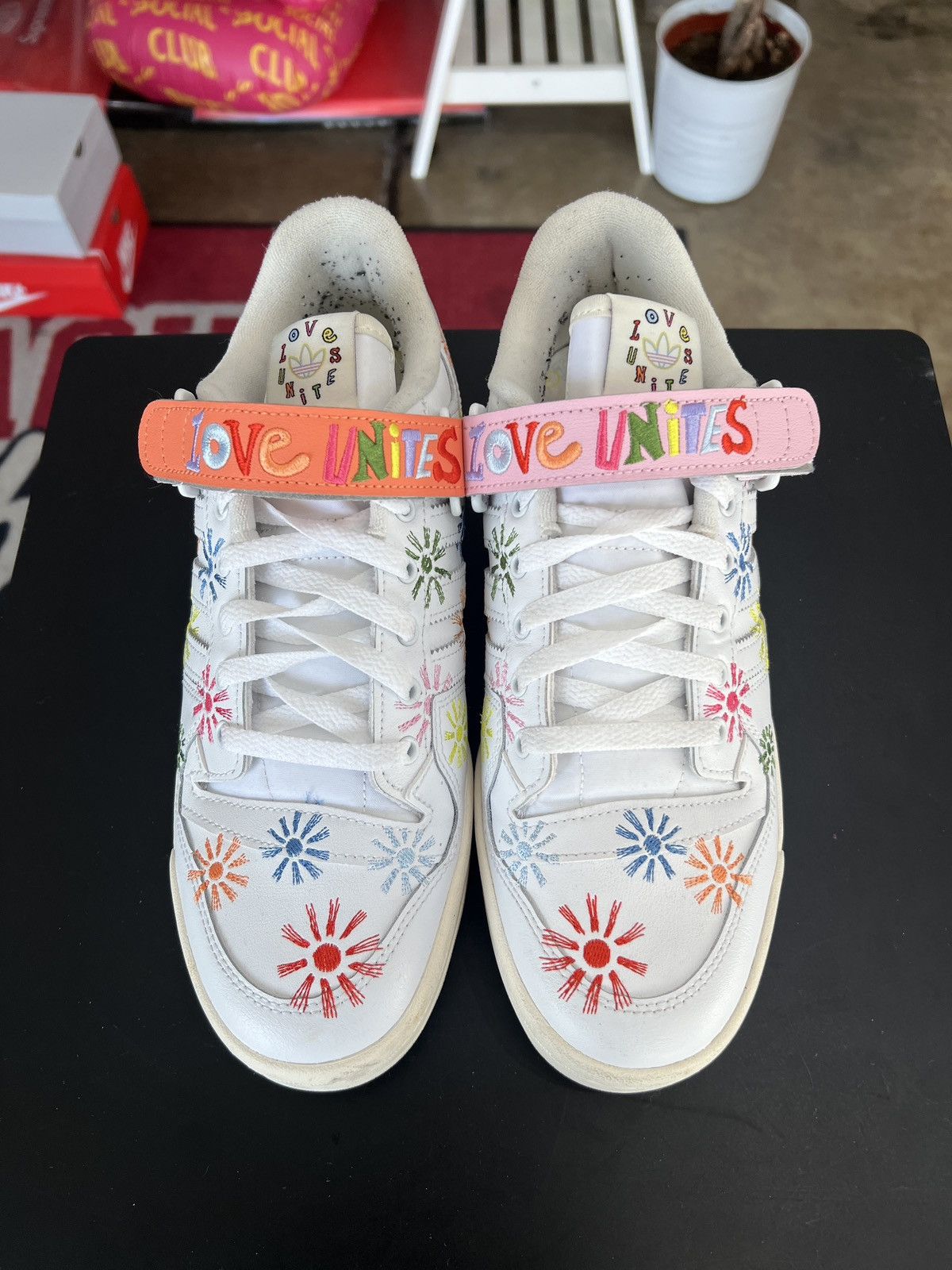 Adidas Adidas Forum Low Love Unites Pride Sz. 10 (2021) Size US 10 / EU 43 - 2 Thumbnail