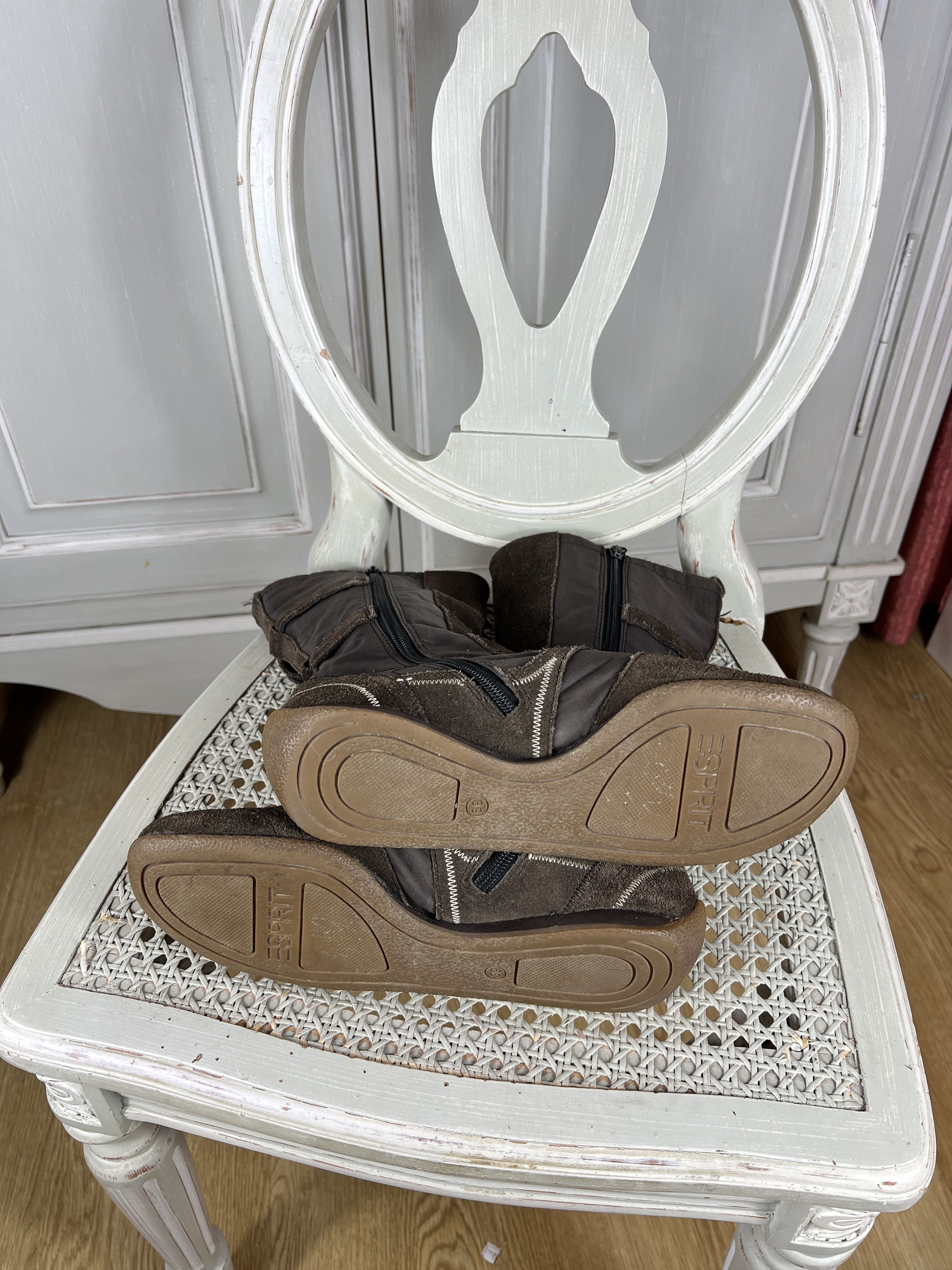Esprit VINTAGE HIGHBOOTS BONDAGE ESPRIT MOTO RACING SHOES Size US 9 / IT 39 - 8 Thumbnail
