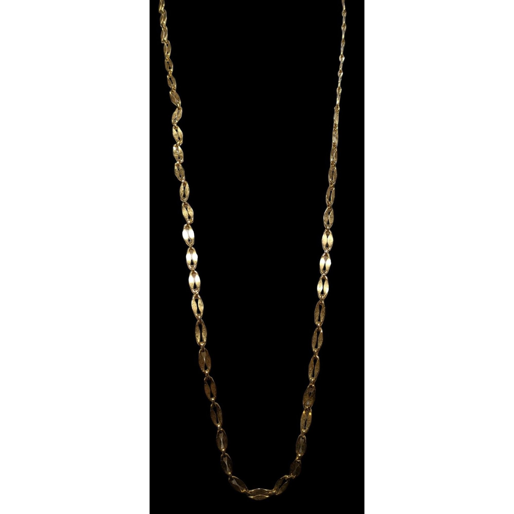 Other Vintage Gold Oval Link Chain Necklace Size ONE SIZE - 2 Thumbnail