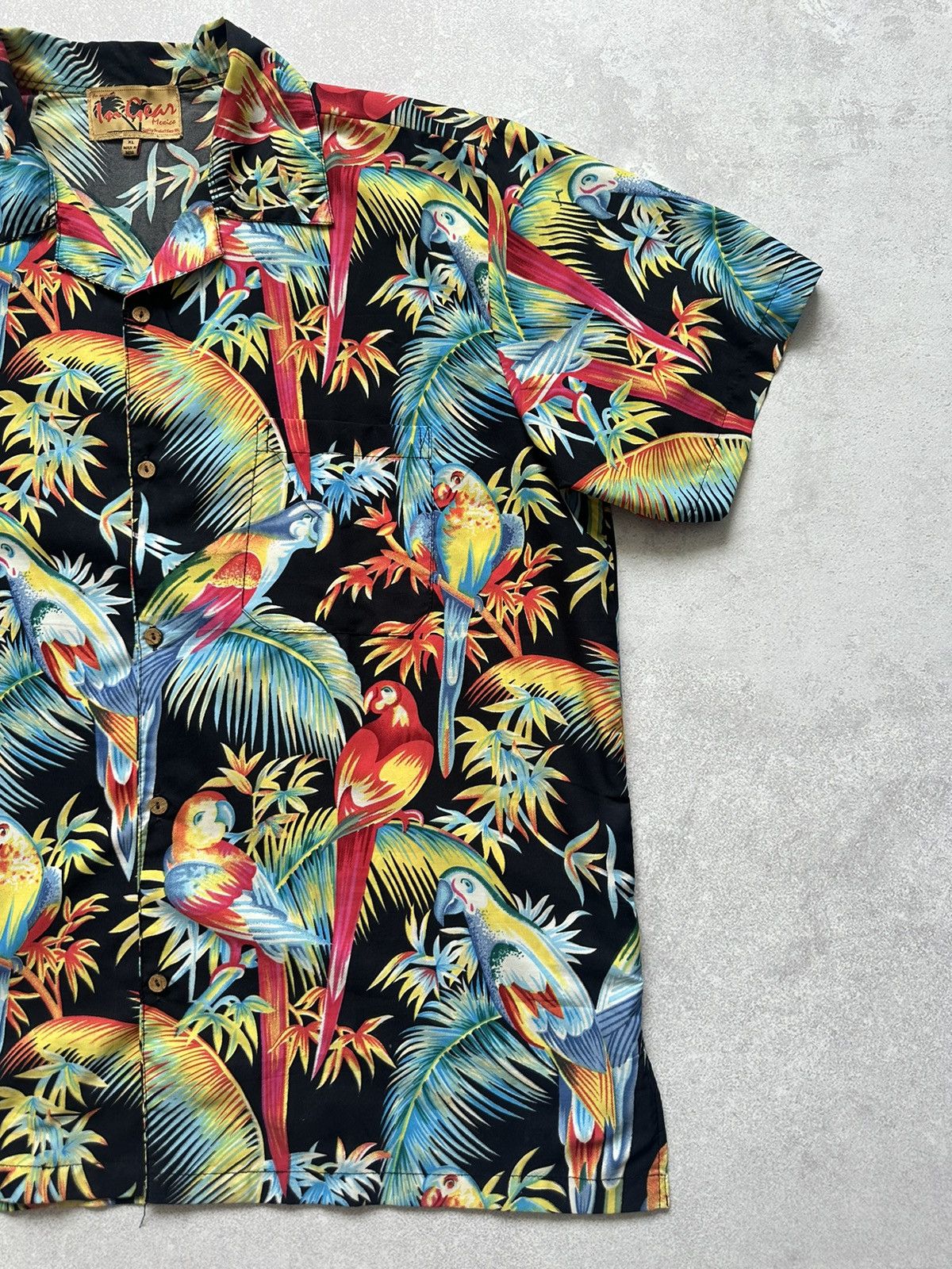Designer in gear hawaiian shirt mens XL Parrots Size US XL / EU 56 / 4 - 3 Thumbnail