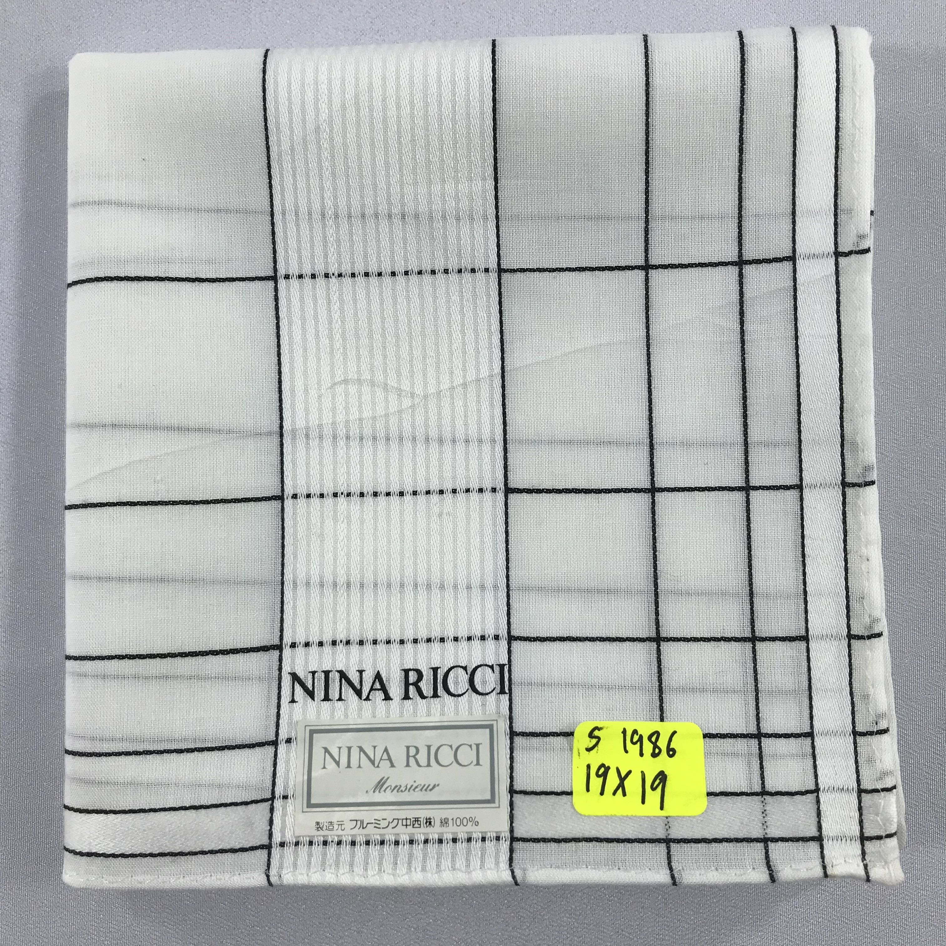 Nina Ricci × Vintage Nina Ricci Bandana / Handkerchief / Neckerchief - S1986 Size ONE SIZE - 5 Thumbnail