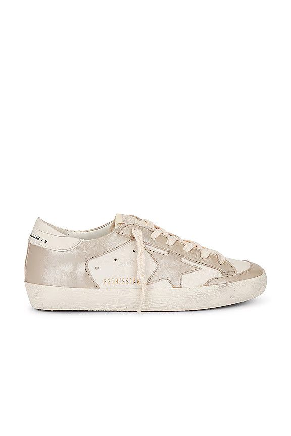 Golden Goose o1bcso1str0725 Superstar Sneakers in White/Sand Size US 5 / IT 35 - 1 Thumbnail