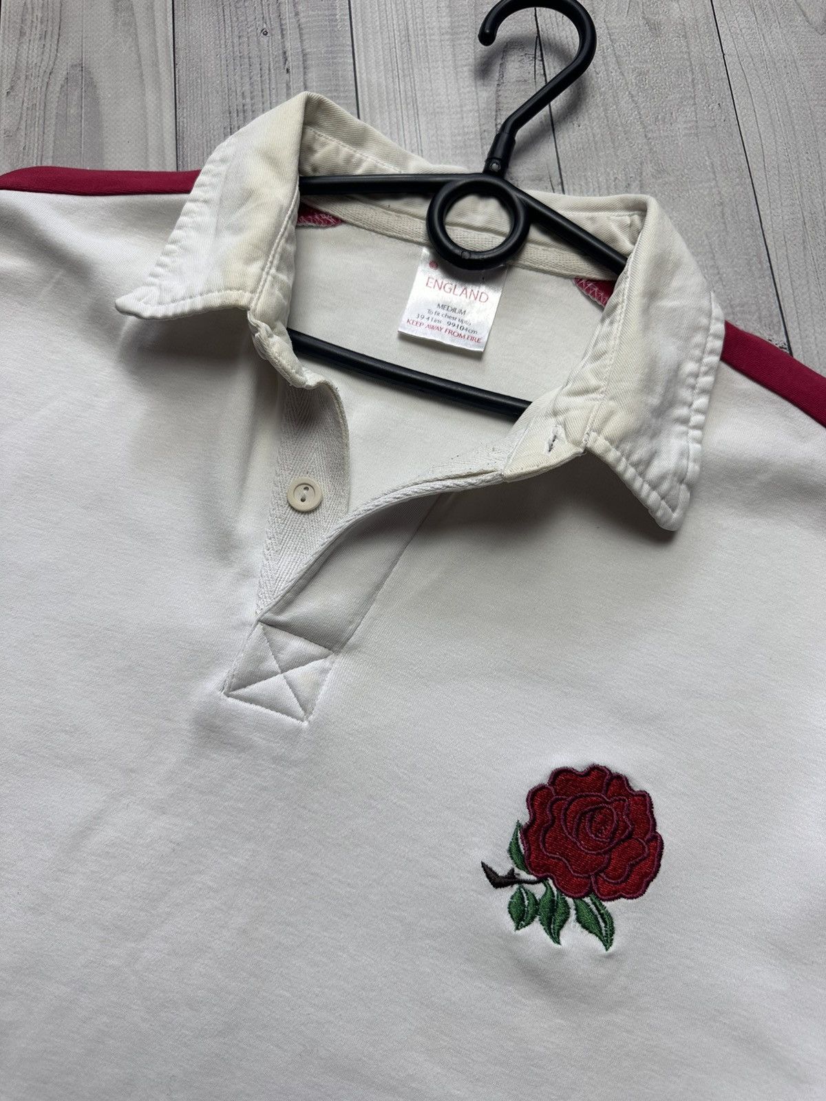 Vintage Vintage England rugby jersey size M Size US M / EU 48-50 / 2 - 3 Thumbnail