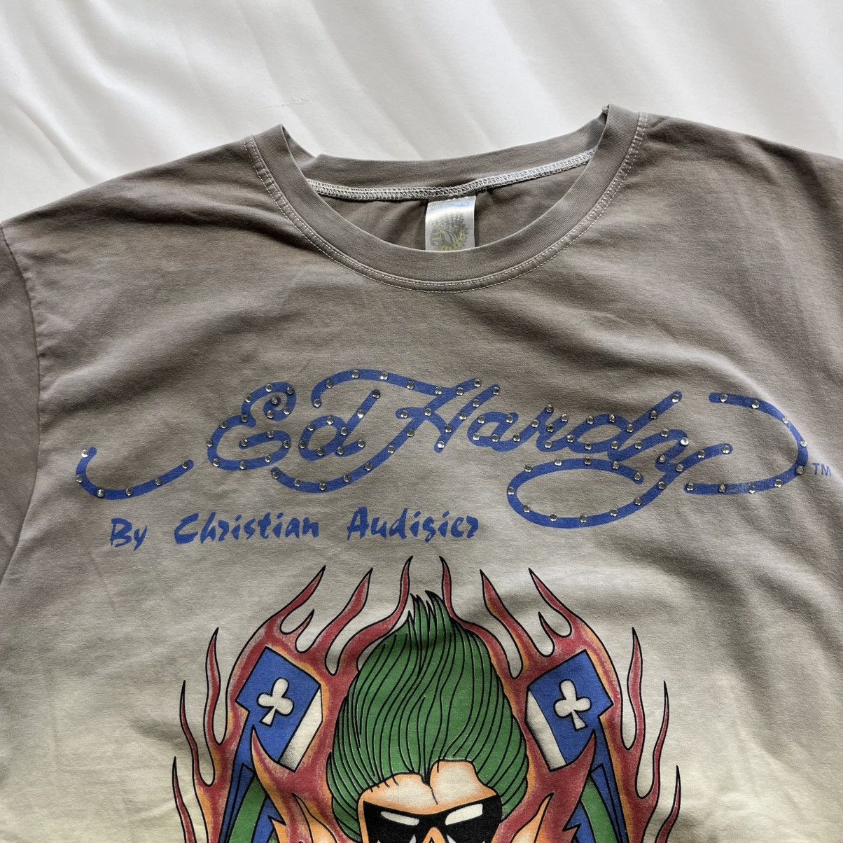 Ed Hardy Vintage y2k ED HARDY big logo swag avant garde tee tshirt Size US S / EU 44-46 / 1 - 5 Thumbnail