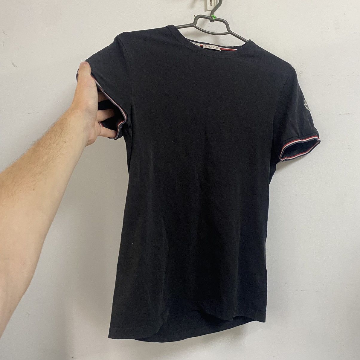 Moncler White Moncler Polo Shirt Size US M / EU 48-50 / 2 - 4 Thumbnail