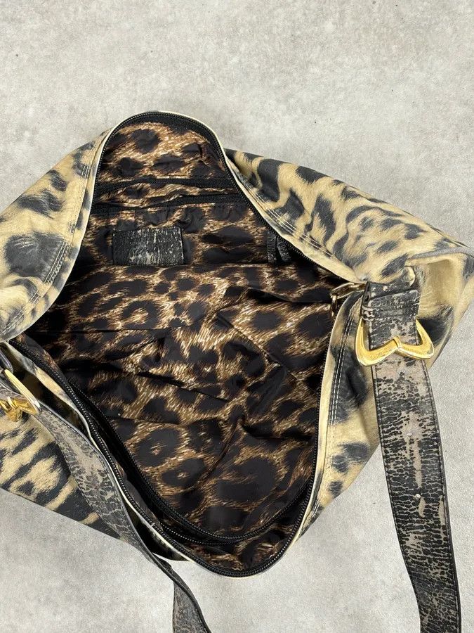 Roberto Cavalli 2000s Roberto Cavalli Leopard Shoulder Bag Size ONE SIZE - 10 Thumbnail