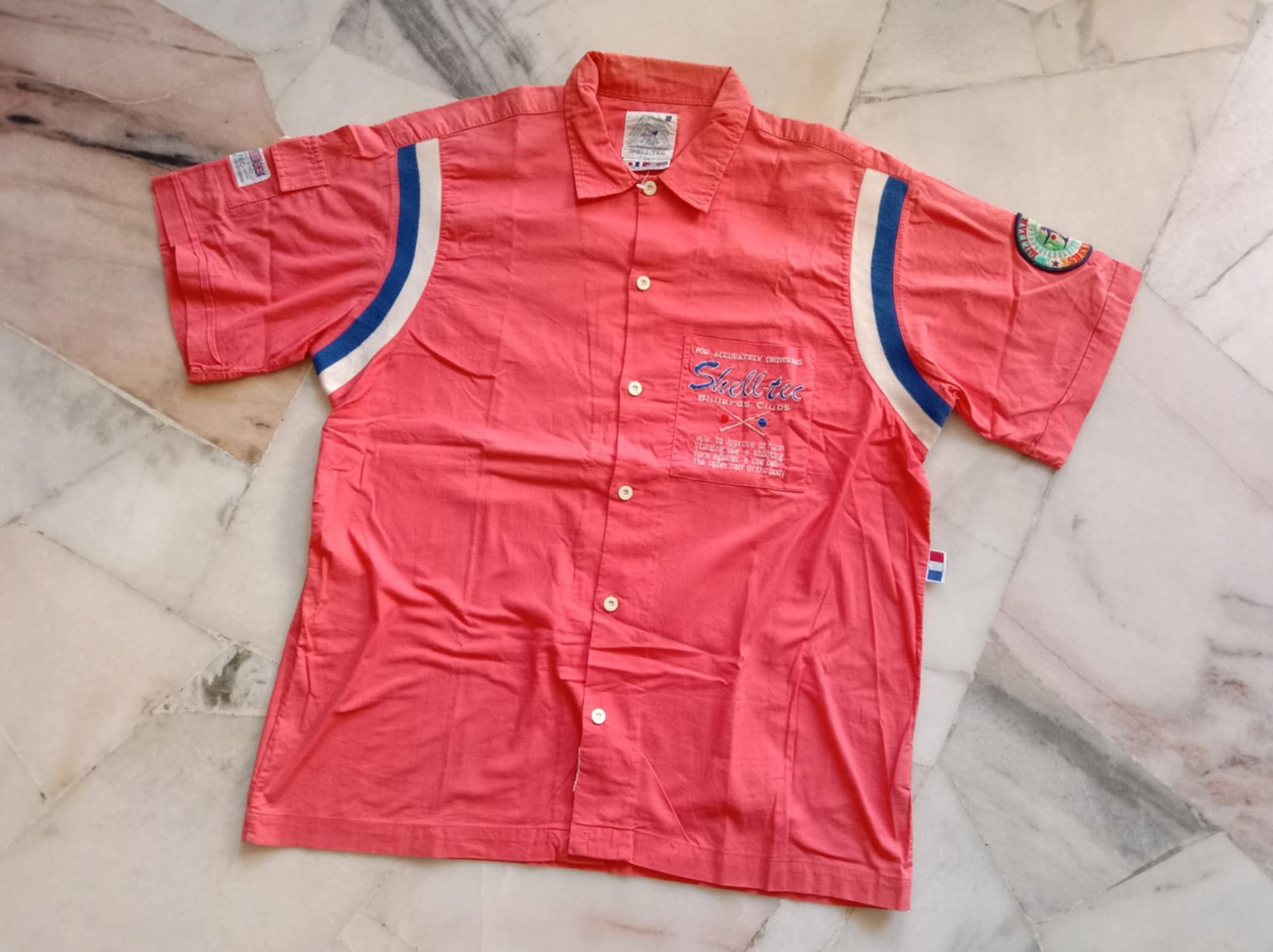 Vintage Vintage Billiards Work Shirt Size US L / EU 52-54 / 3 - 2 Thumbnail