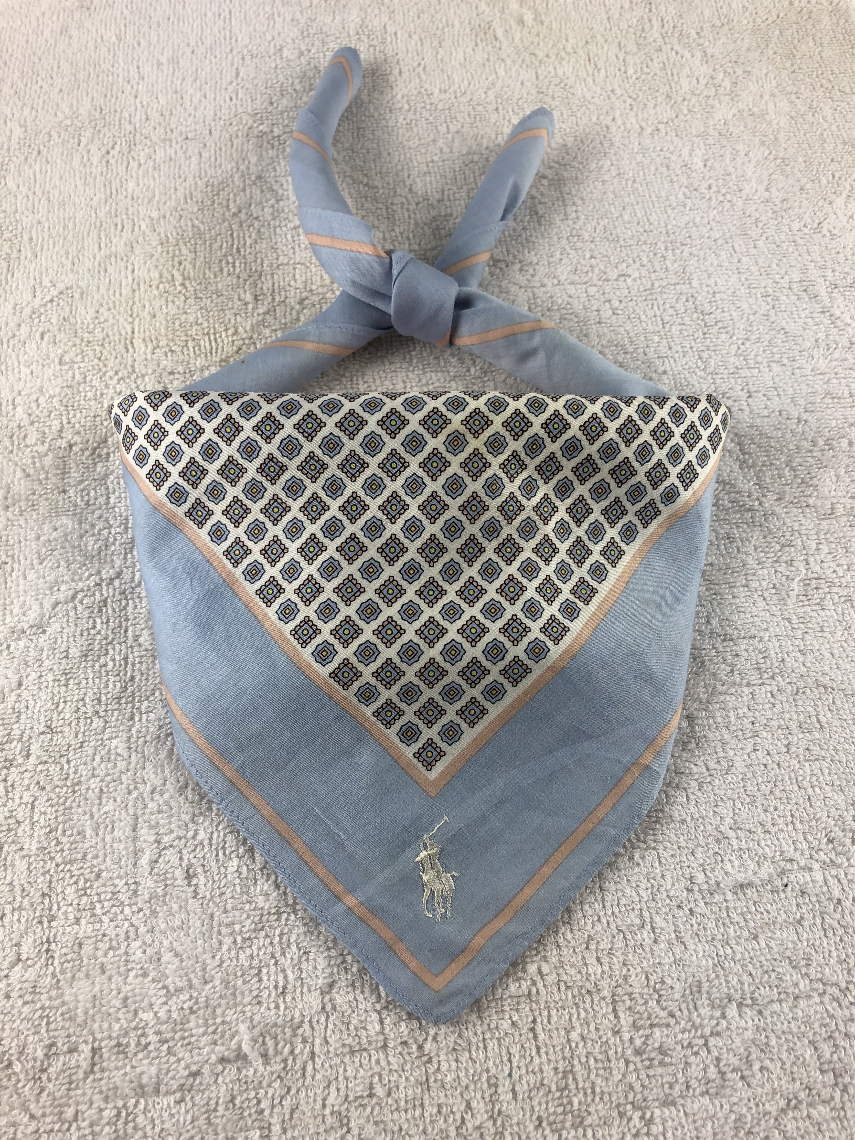 Polo Ralph Lauren × Ralph Lauren × Vintage Polo Ralph Lauren Handkerchief / Bandana / Neckerchief Size ONE SIZE - 2 Thumbnail