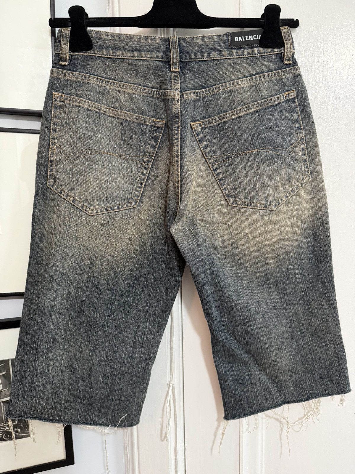 Balenciaga New Fall 23 Slim Ring Denim Short [M] Size US 32 / EU 48 - 3 Thumbnail
