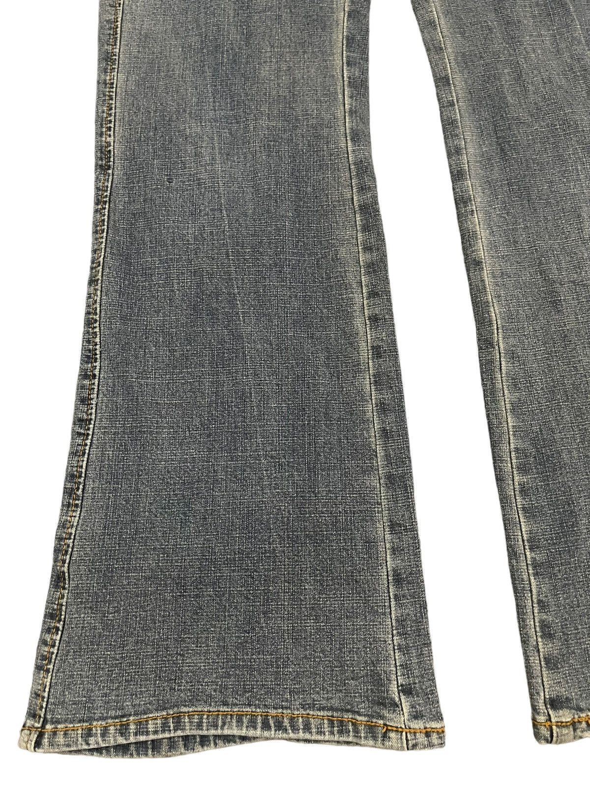 Hysteric Glamour Vintage Japanese Brand Blue Wash Style Bootcut Jeans Size US 31 - 5 Thumbnail