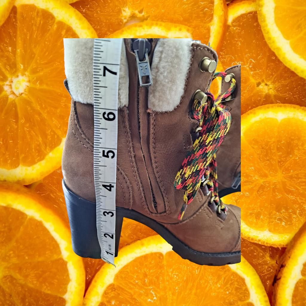 Frye Frye High Heeled Hiking Boots Size 6 1/2 Size US 6 / IT 36 - 3 Thumbnail